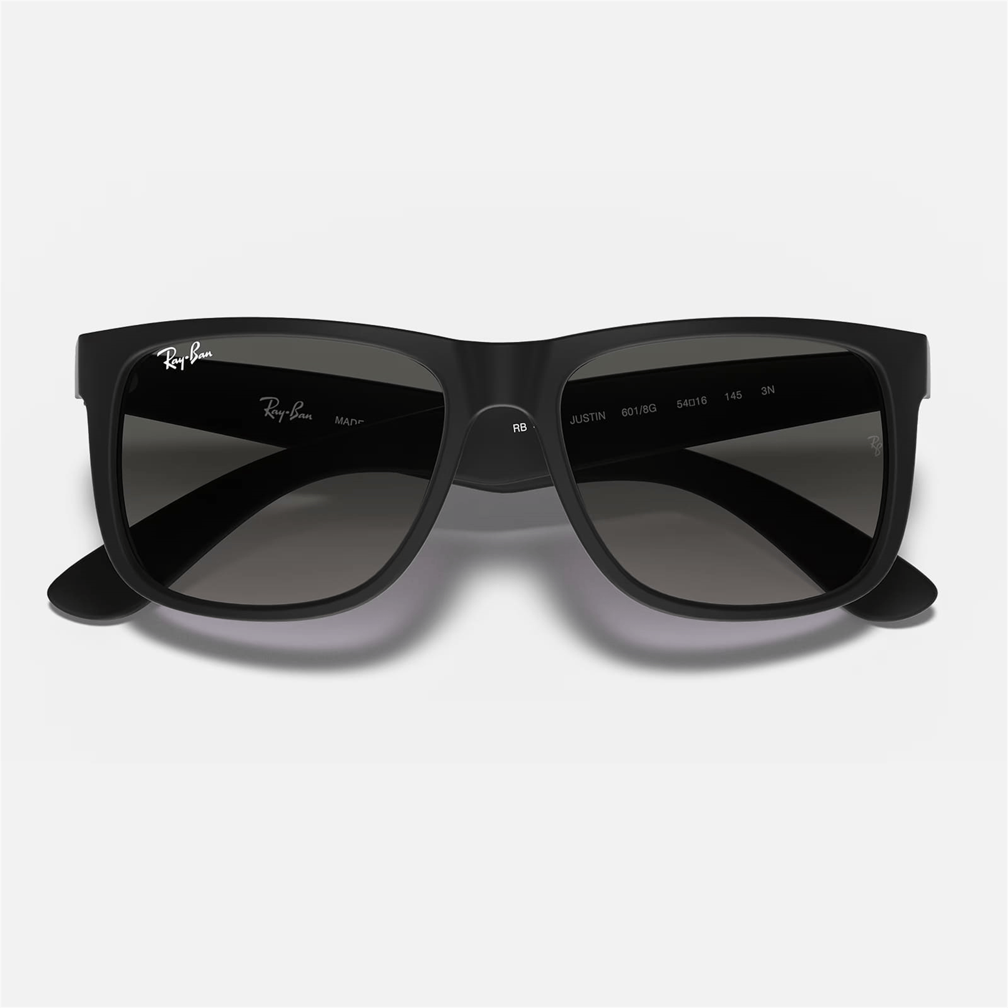 Ray-Ban Justin RB 4165 601/8G 55 - Siyah Erkek Güneş Gözlüğü