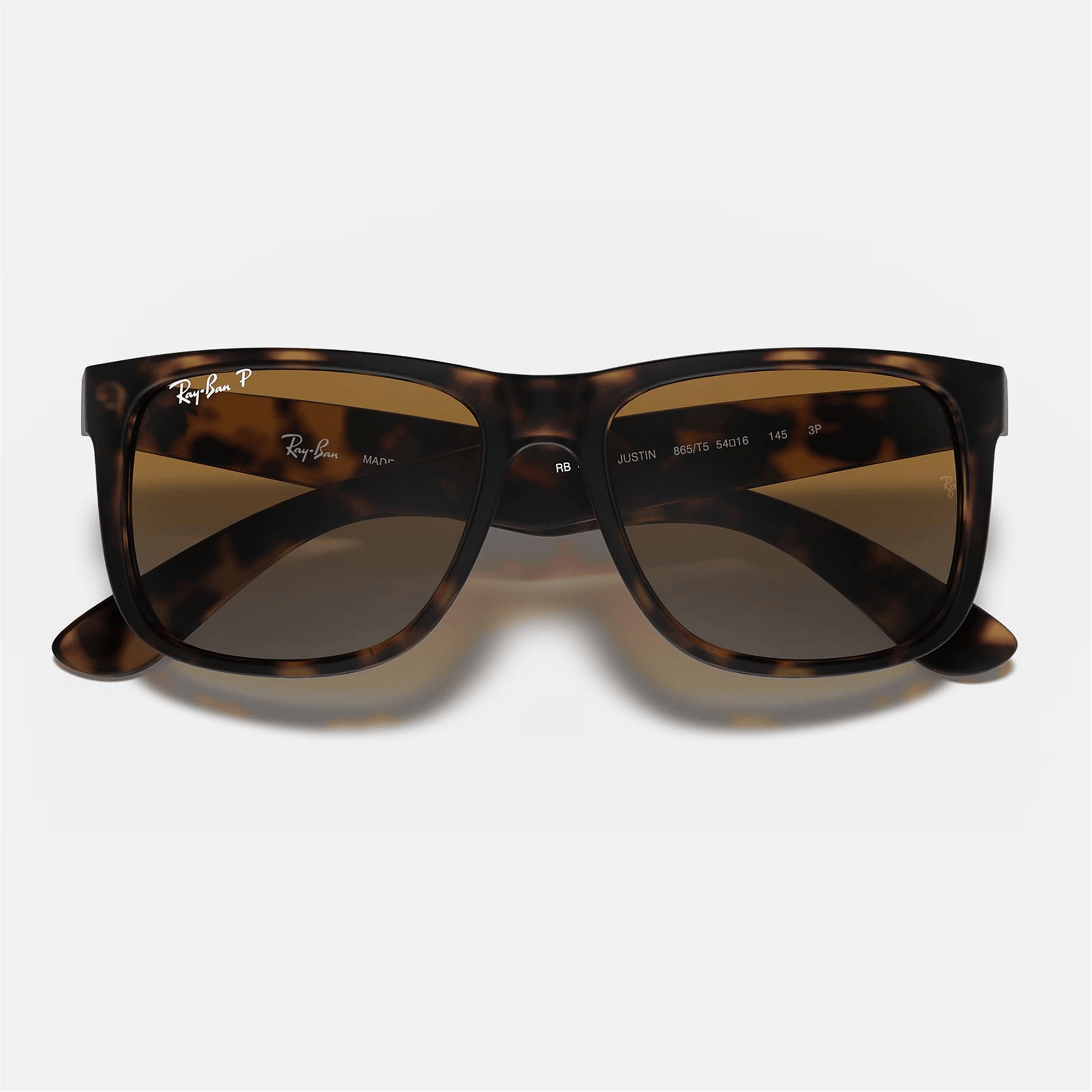 Ray-Ban Justin RB 4165 865/T5 55 - Havana Erkek Güneş Gözlüğü