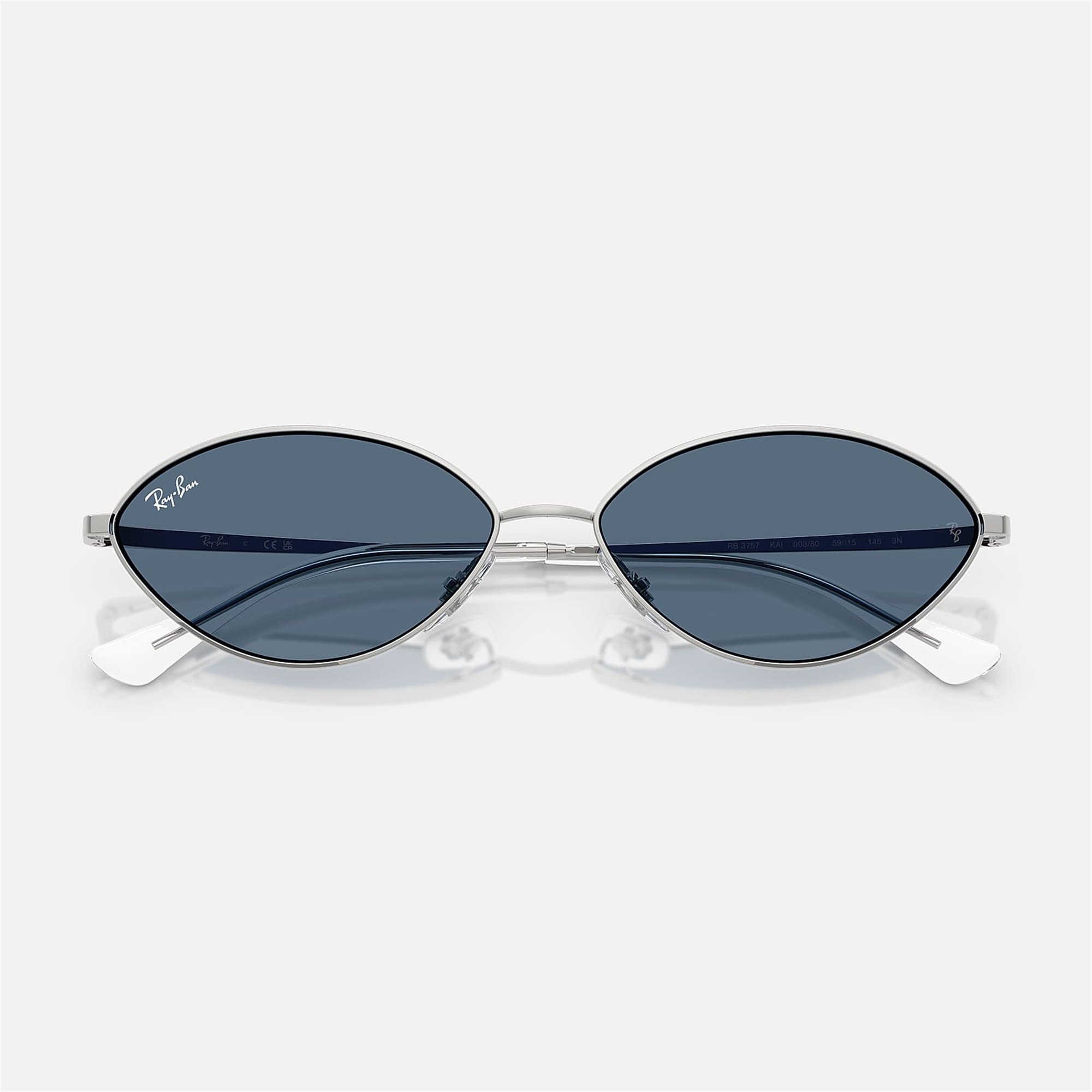 Ray-Ban Kai RB 3757 003/80 56 - Silver Unisex Güneş Gözlüğü