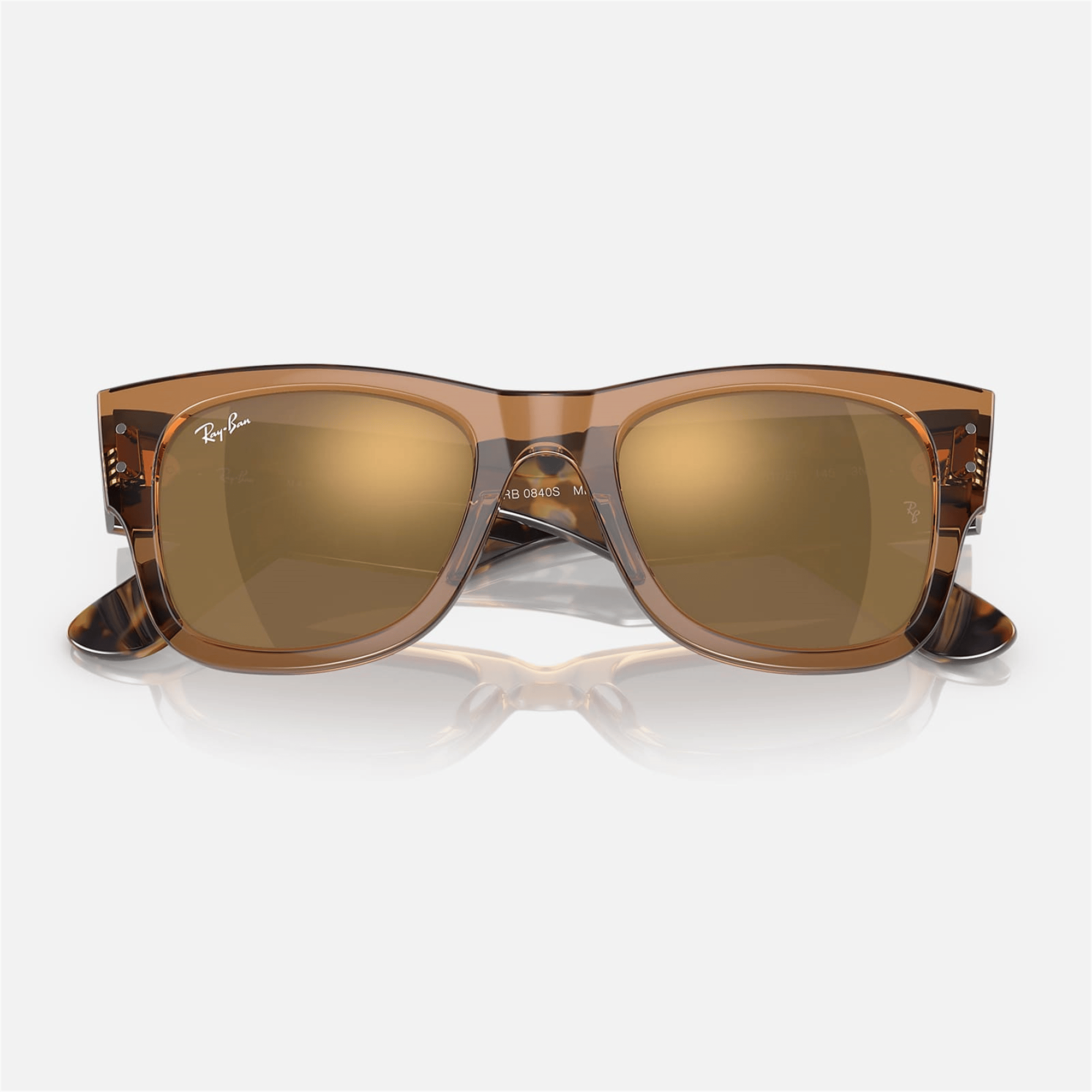 Ray-Ban Mega Wayfarer RB 0840S 663693 51-Kahverengi Unisex Güneş Gözlüğü