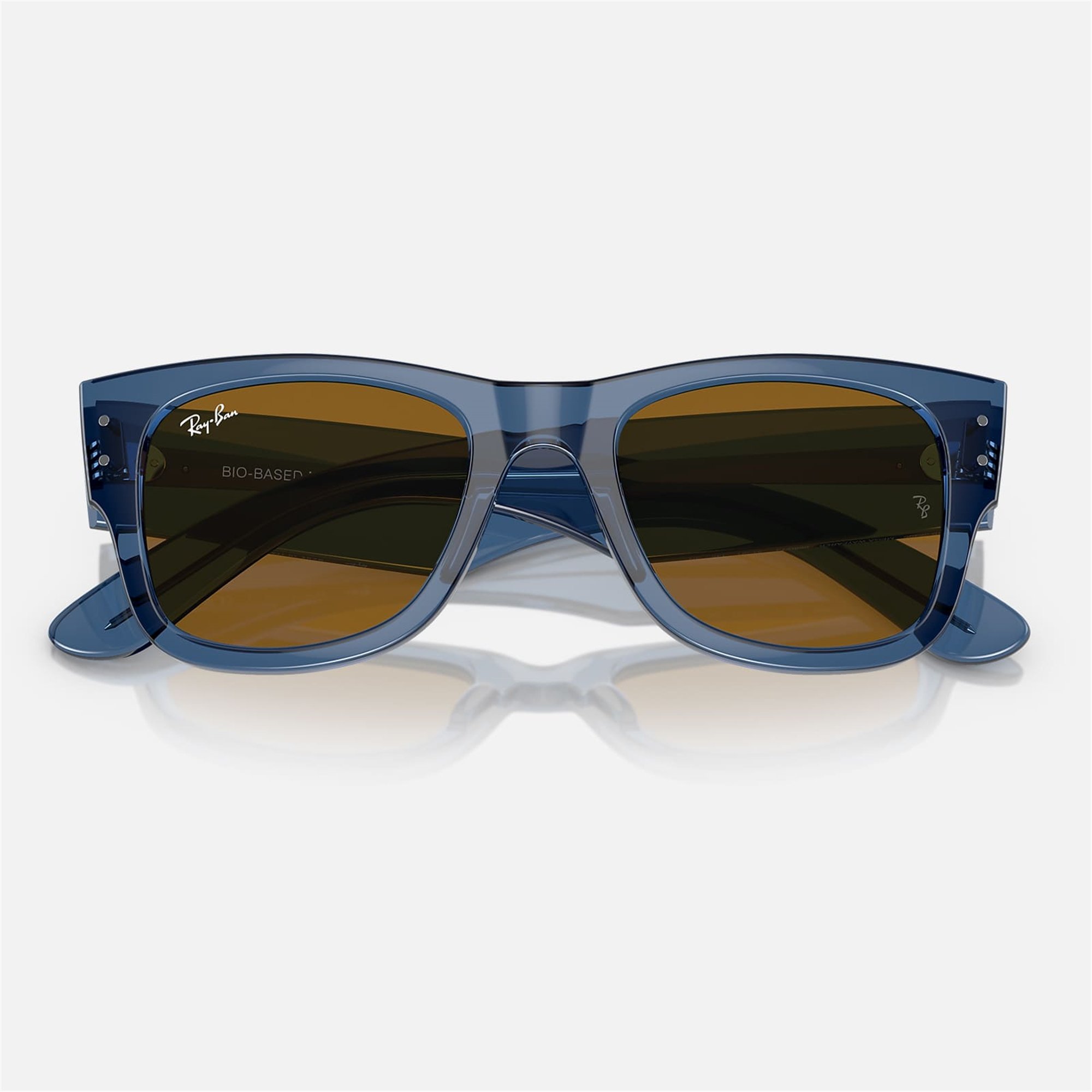 Ray-Ban Mega Wayfarer RB 0840S 668073 51 - Mavi Unisex Güneş Gözlüğü