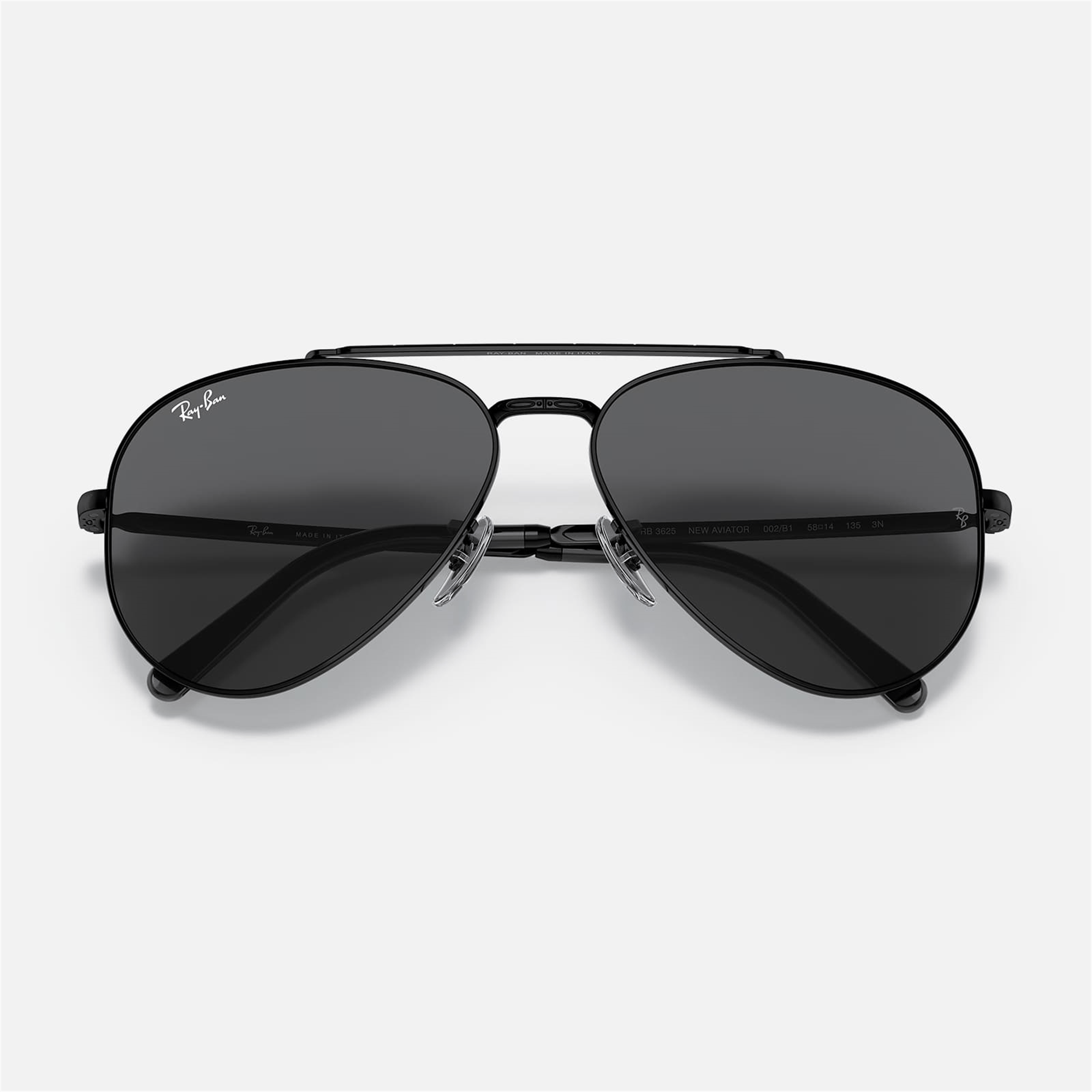 Ray-Ban New Aviator RB 3625 002/B1 62 - Siyah Erkek Güneş Gözlüğü