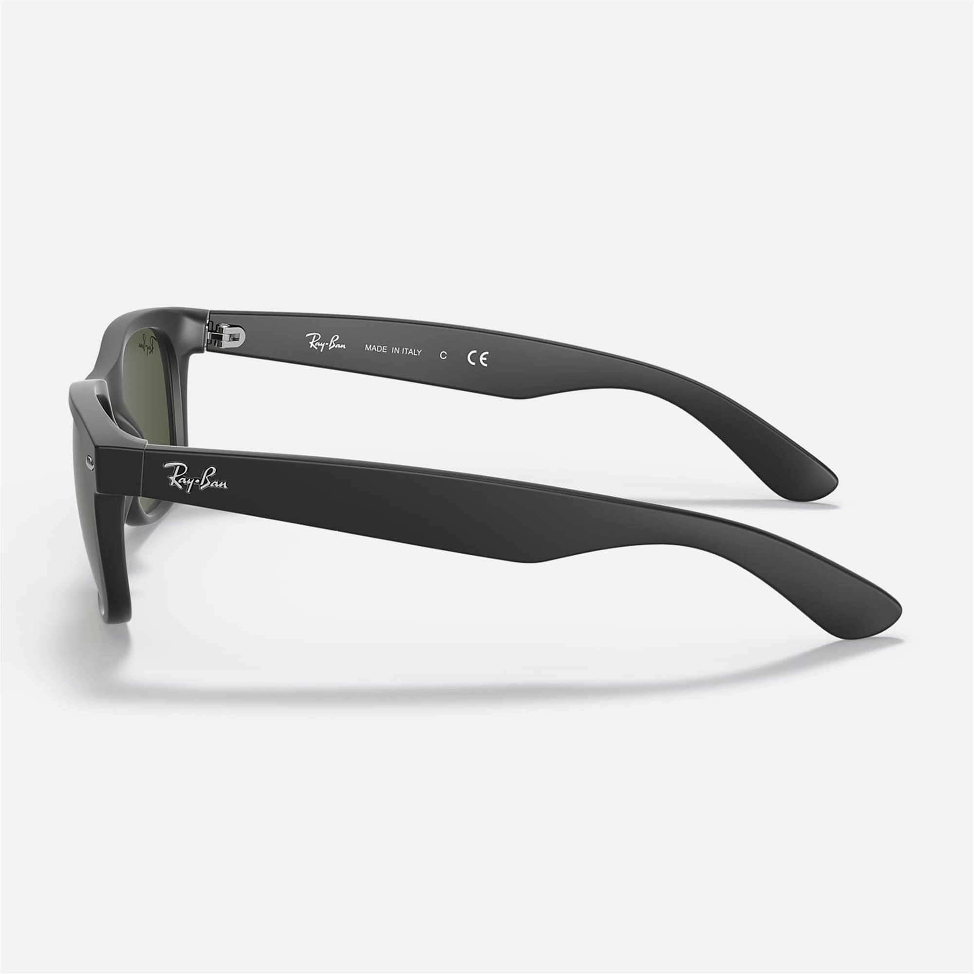 Ray-Ban New Wayfarer RB 2132 622 - 55 Siyah Unisex Güneş Gözlüğü