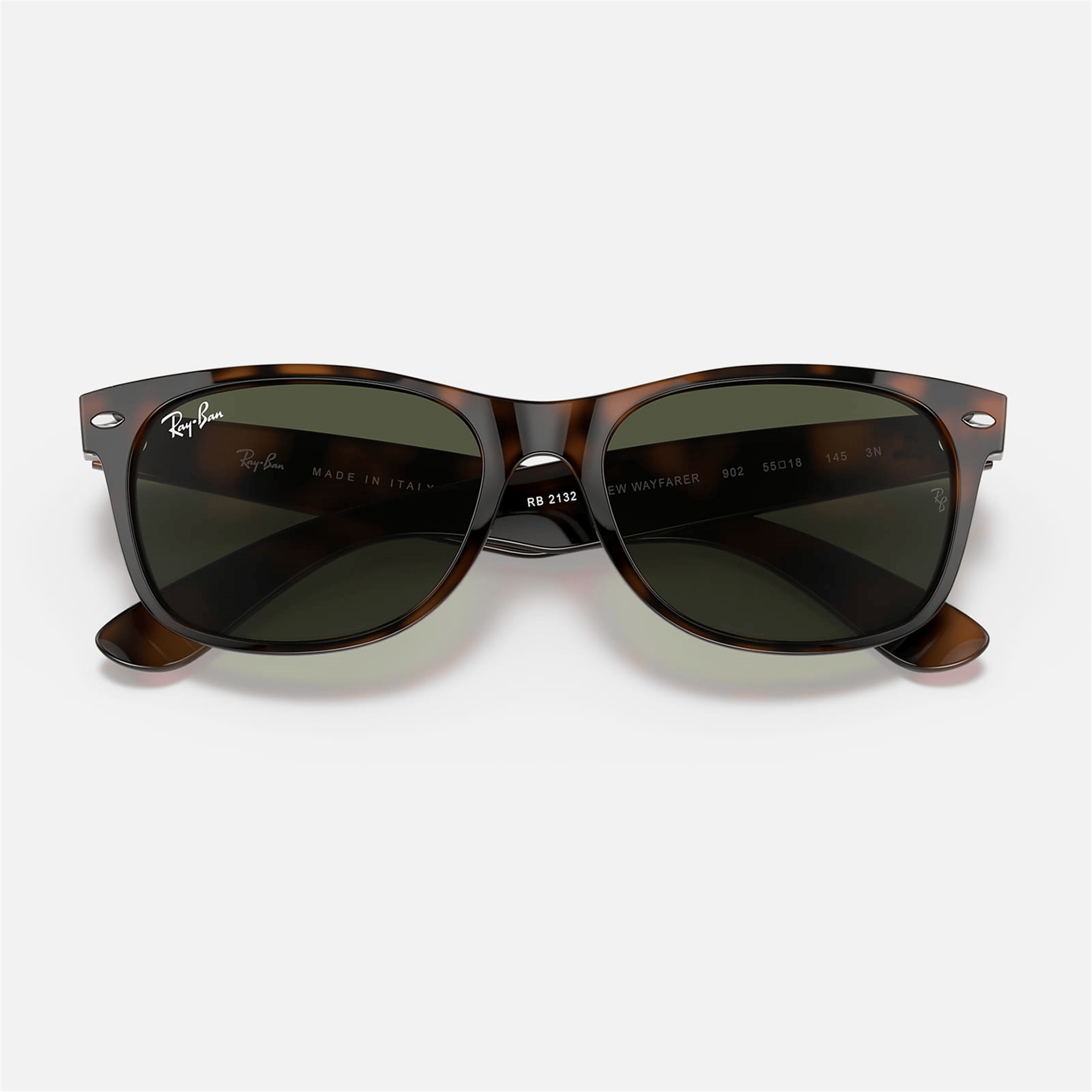 Ray-Ban New Wayfarer RB 2132 902 58 - Havana Unisex Güneş Gözlüğü