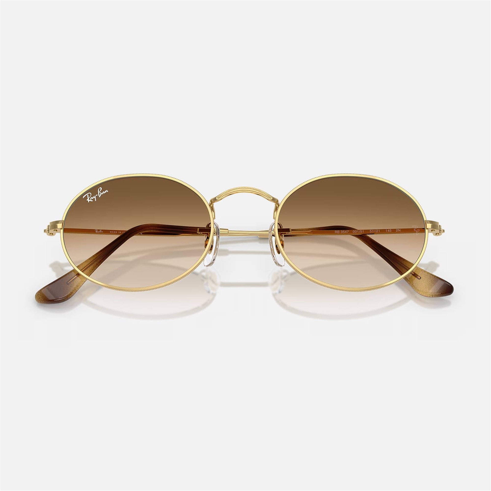Ray-Ban Oval RB 3547 001/51 51 Unisex Güneş Gözlüğü