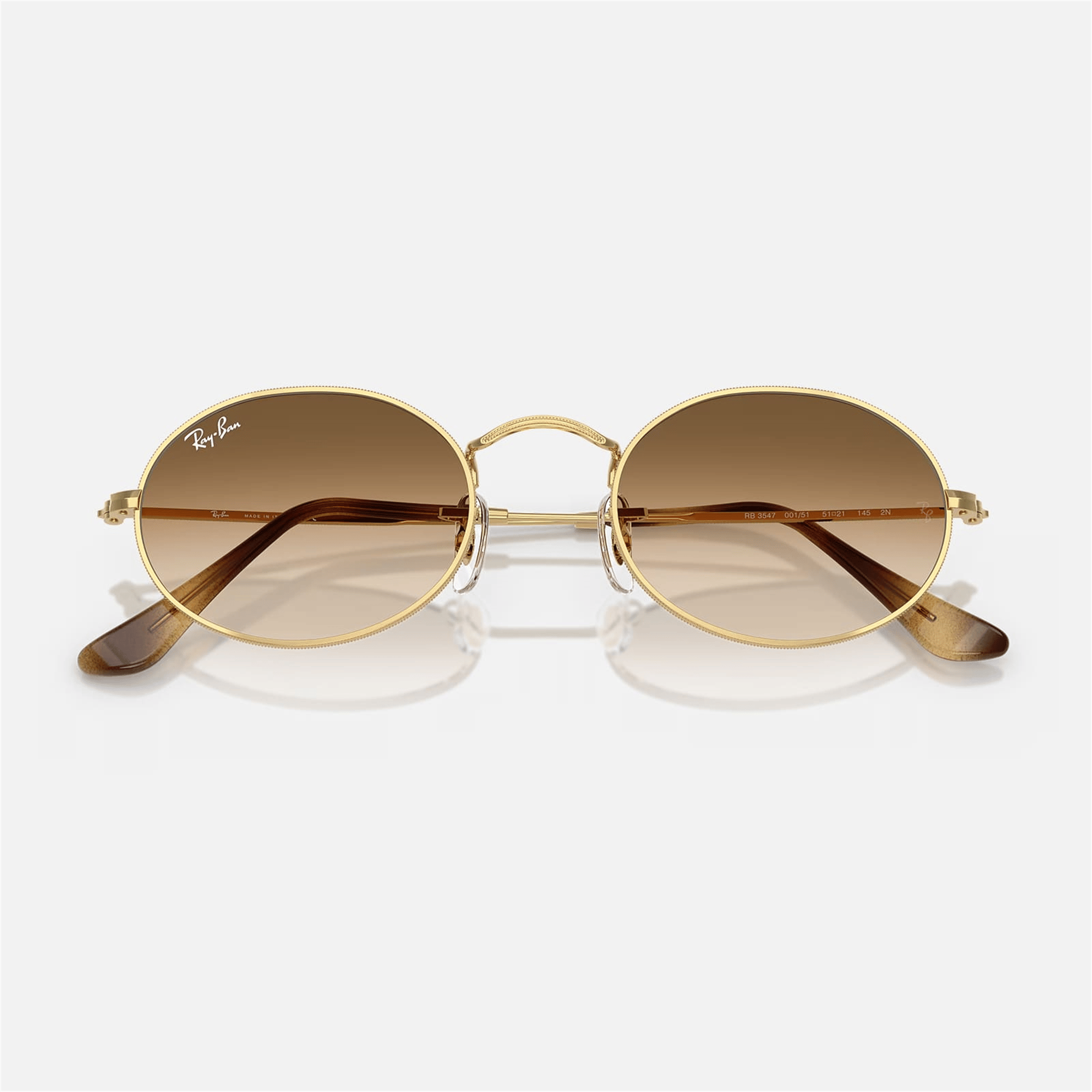 Ray-Ban Oval RB 3547 001/51 51 Unisex Güneş Gözlüğü