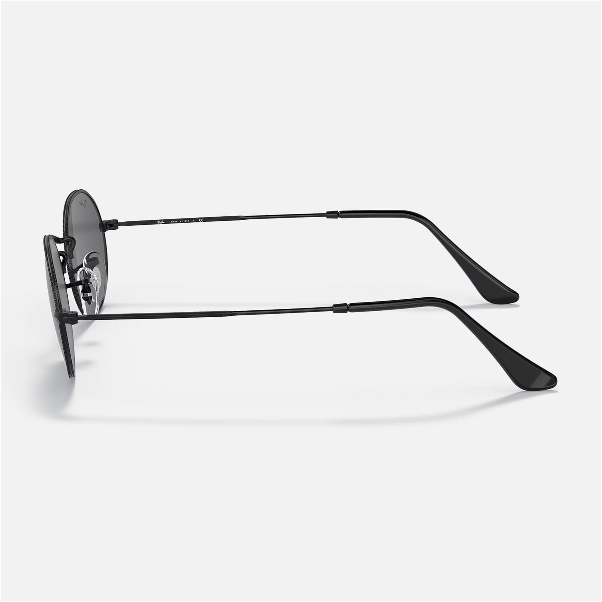 Ray-Ban Oval RB 3547 002/B1 51 - Siyah Unisex Güneş Gözlüğü