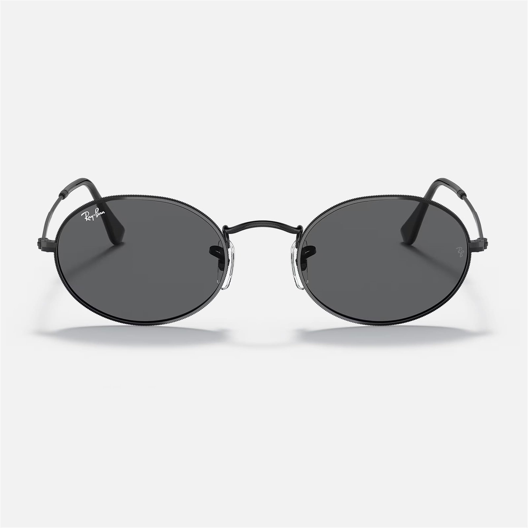 Ray-Ban Oval RB 3547 002/B1 51 - Siyah Unisex Güneş Gözlüğü