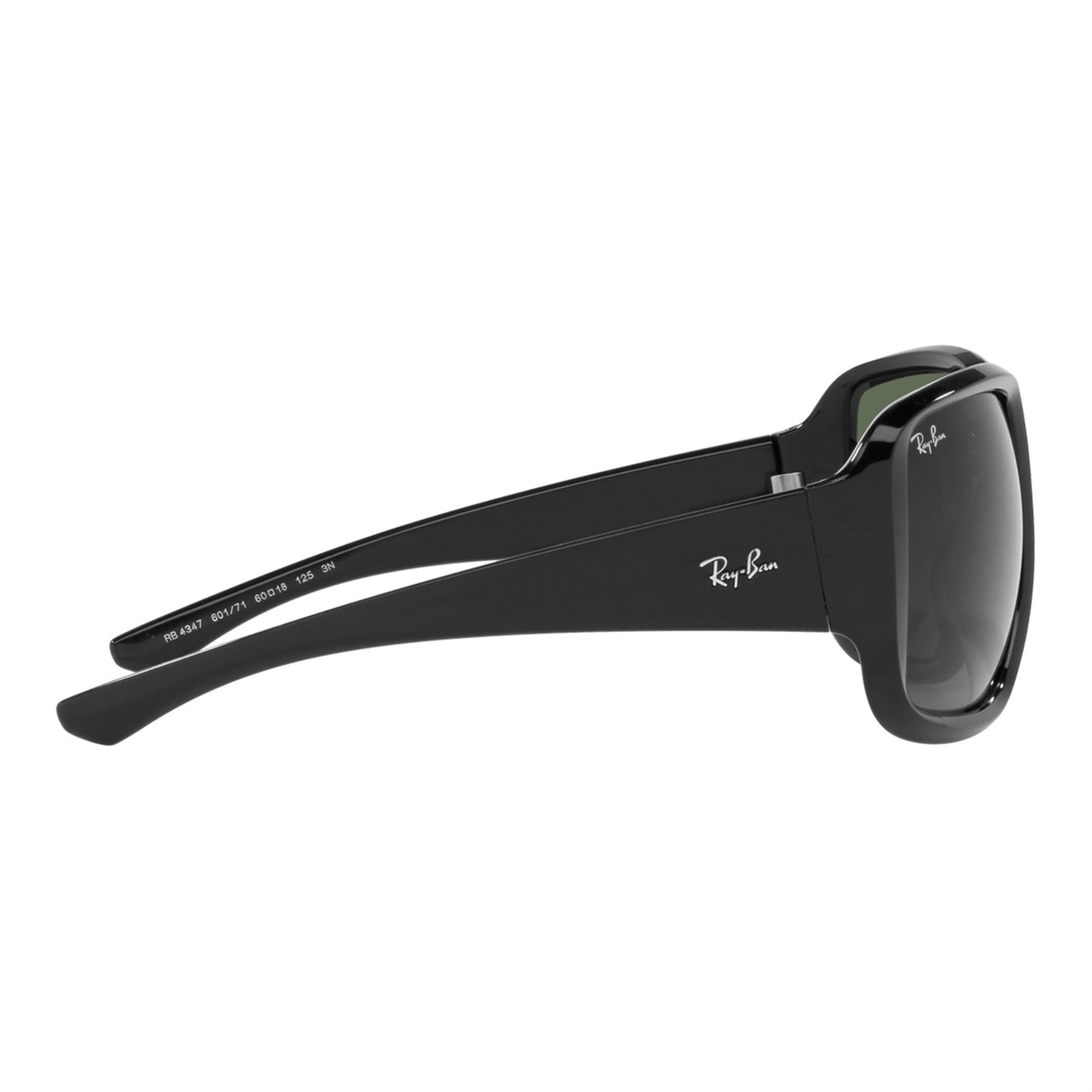 Ray-Ban Powderhorn RB 4347 601/71 60 - Siyah Kadın Güneş Gözlüğü