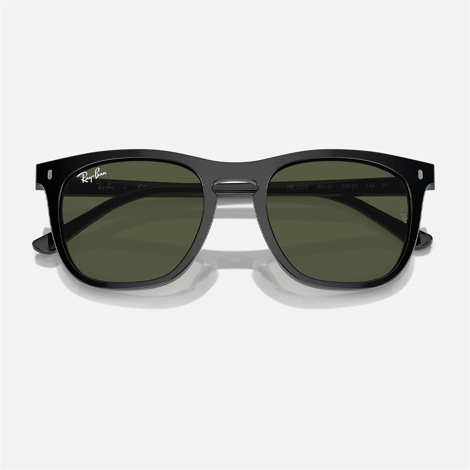 Ray-Ban RB 2210 901/31 53 - Siyah Unisex Güneş Gözlüğü