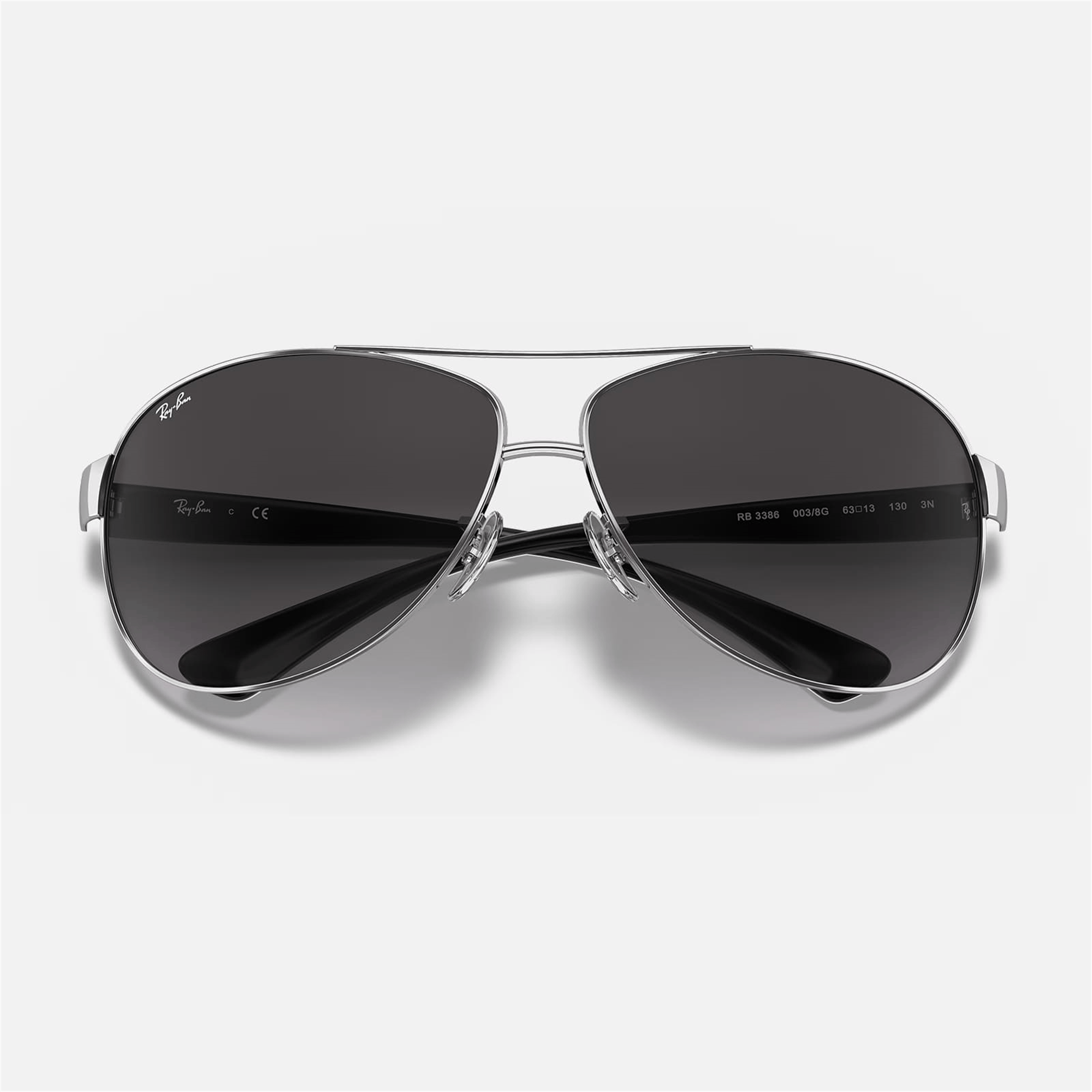 Ray-Ban RB 3386 003/8G 63 - Gümüş Erkek Güneş Gözlüğü