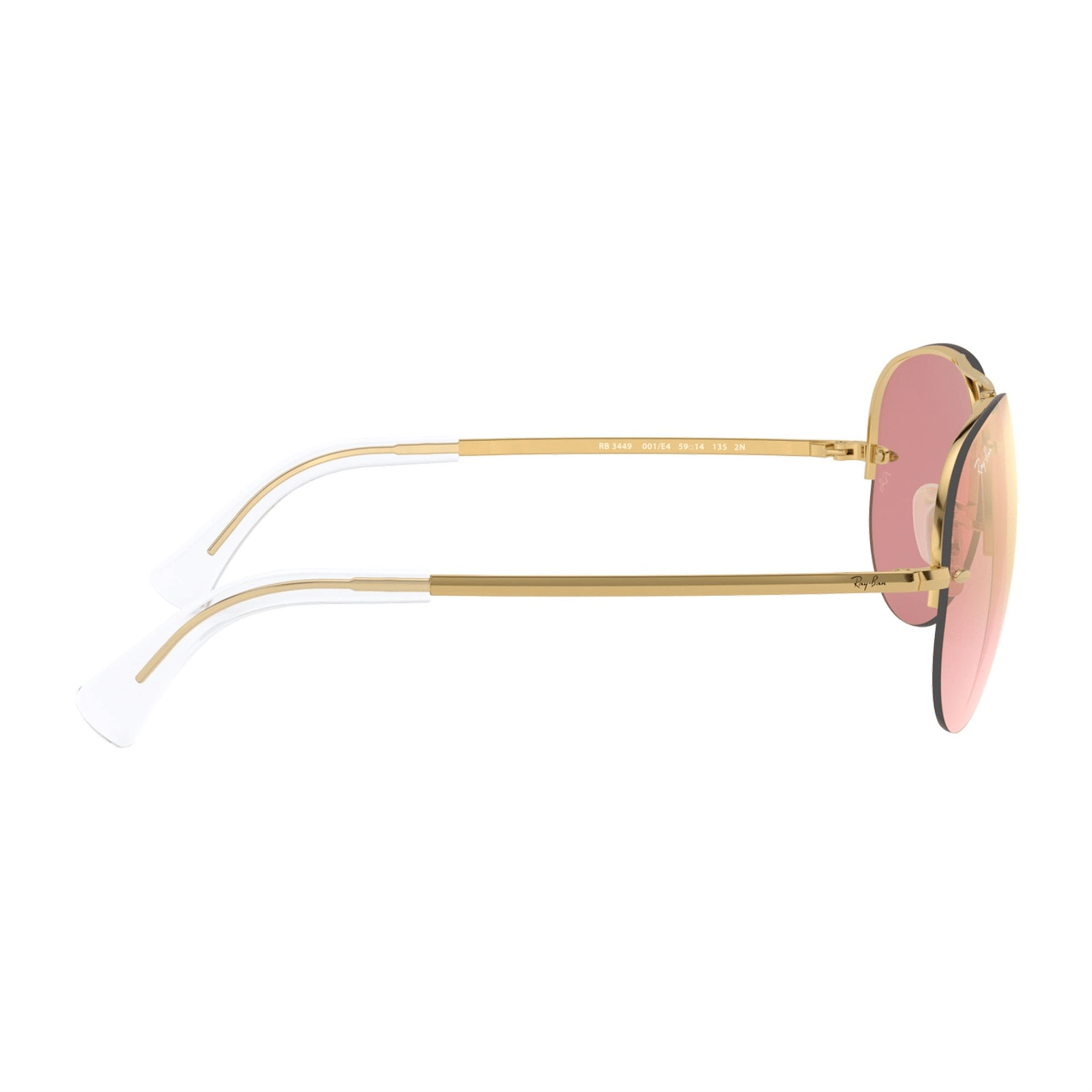 Ray-Ban RB 3449 001/E4 59 - Pembe Unisex Güneş Gözlüğü