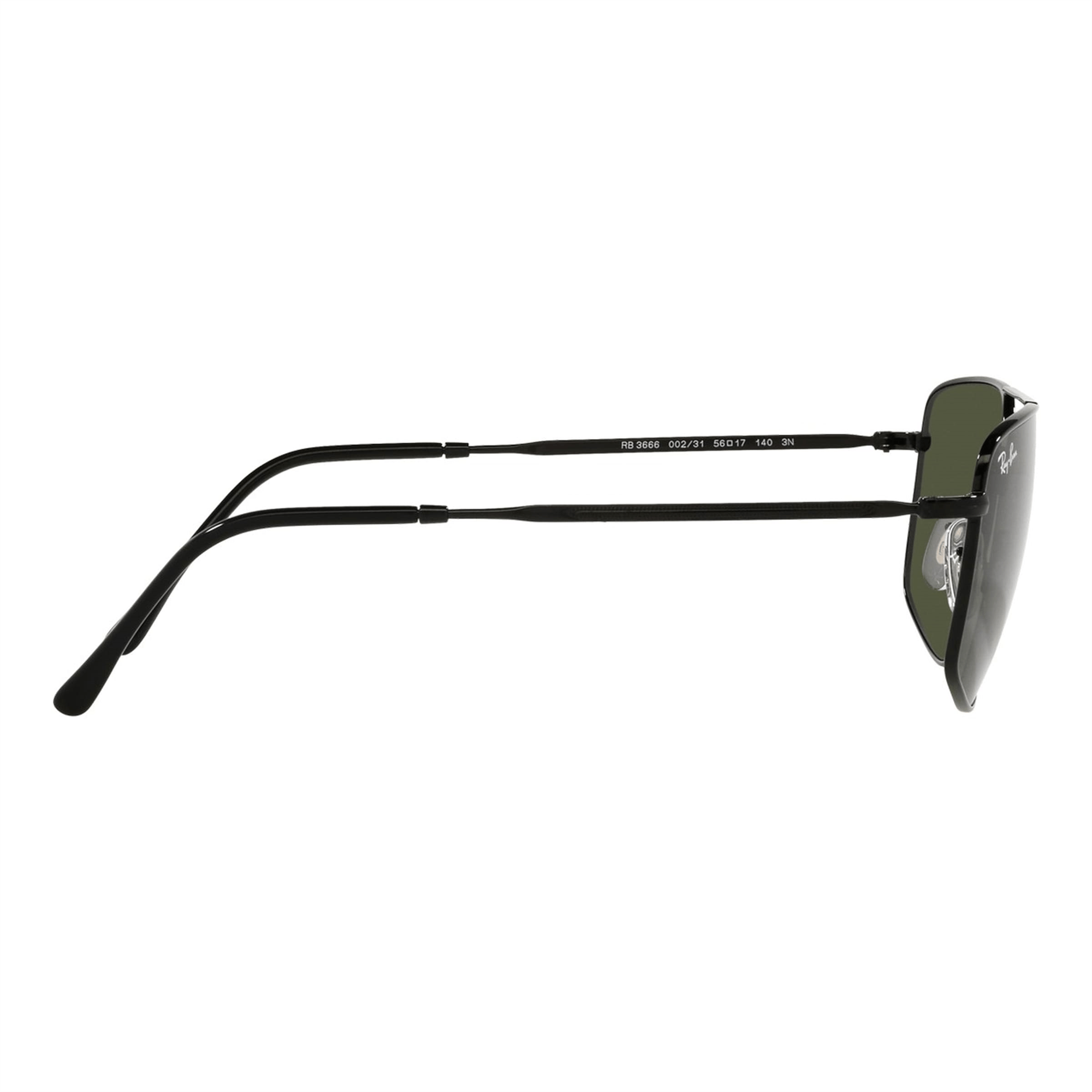 Ray-Ban RB 3666 002/31 56 - Siyah Erkek Güneş Gözlüğü