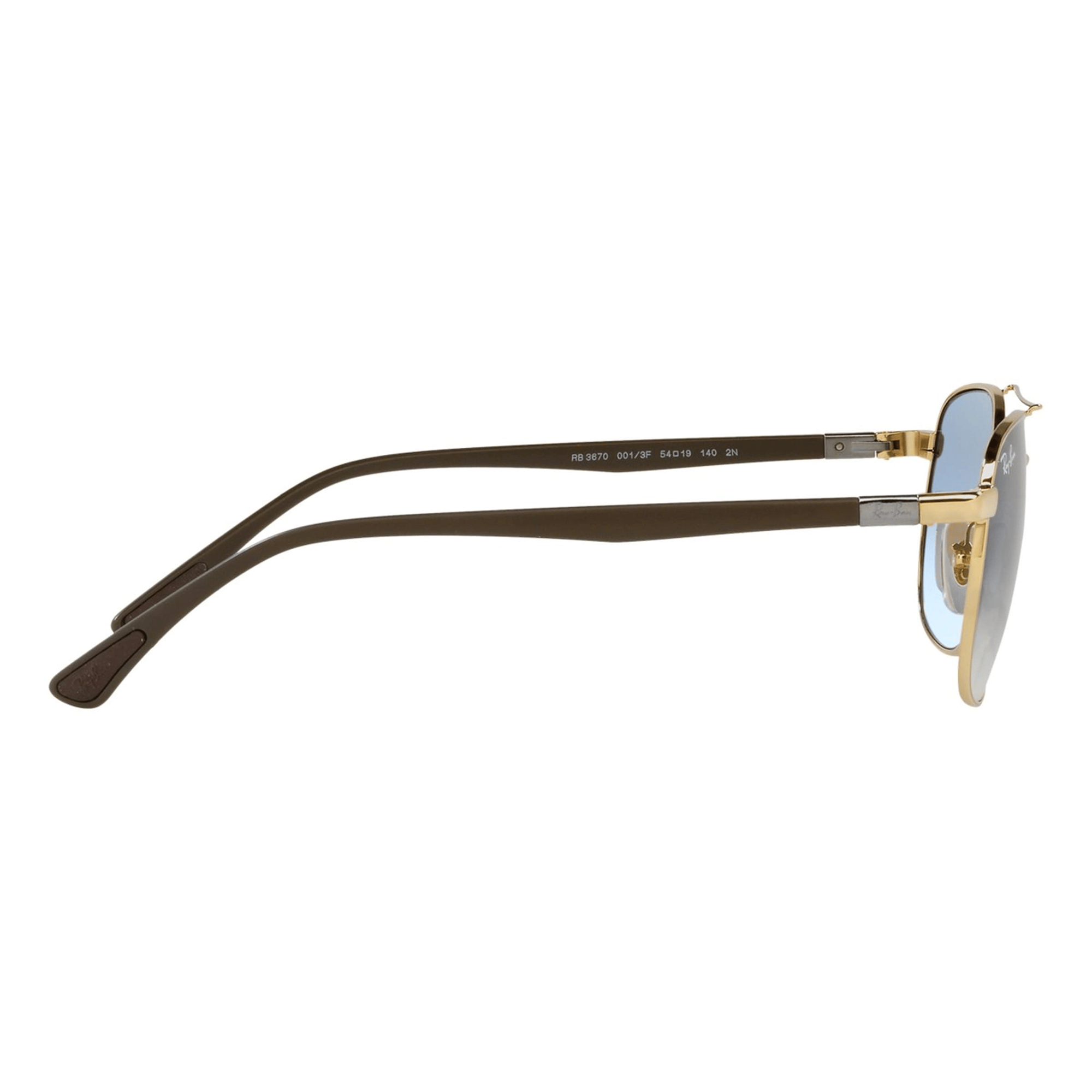 Ray-Ban RB 3670 001/3F 54 - Altın Unisex Güneş Gözlüğü