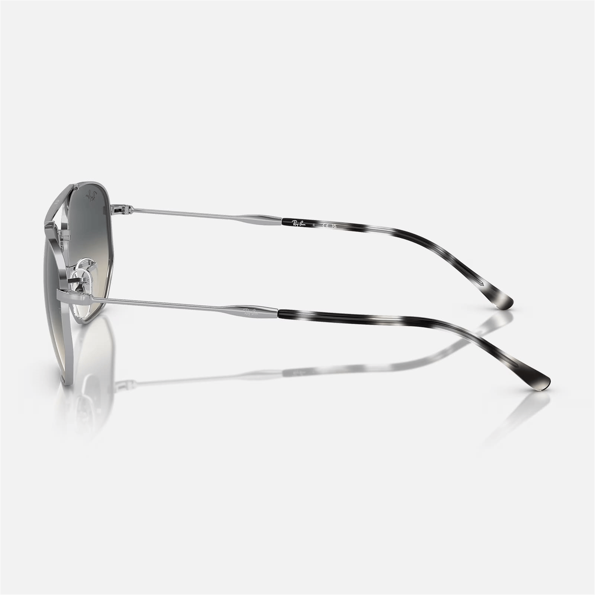 Ray-Ban RB 3707 003/71 57 - Gümüş Unisex Güneş Gözlüğü