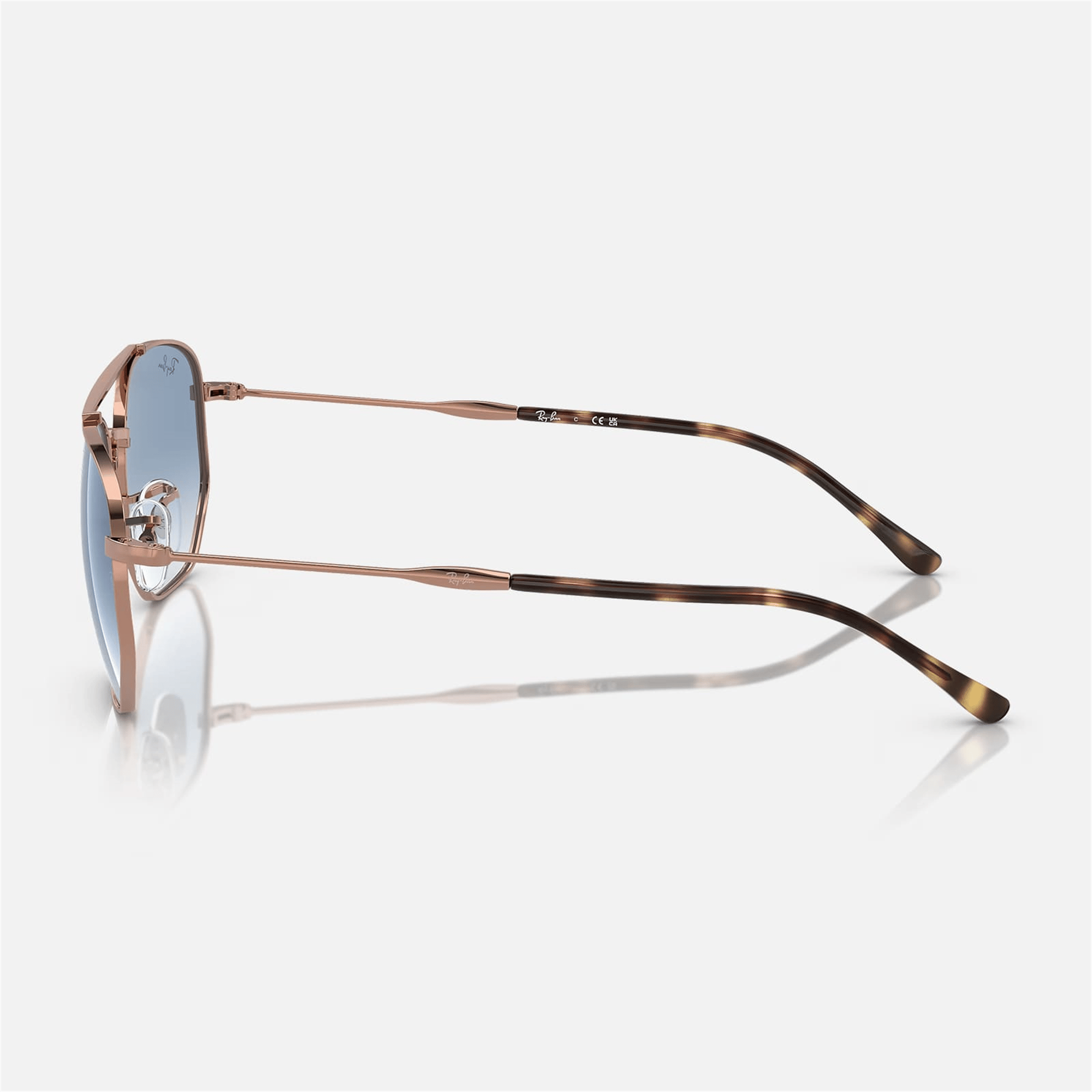 Ray-Ban RB 3707 92023F 54-Roze Altın Unisex Güneş Gözlüğü