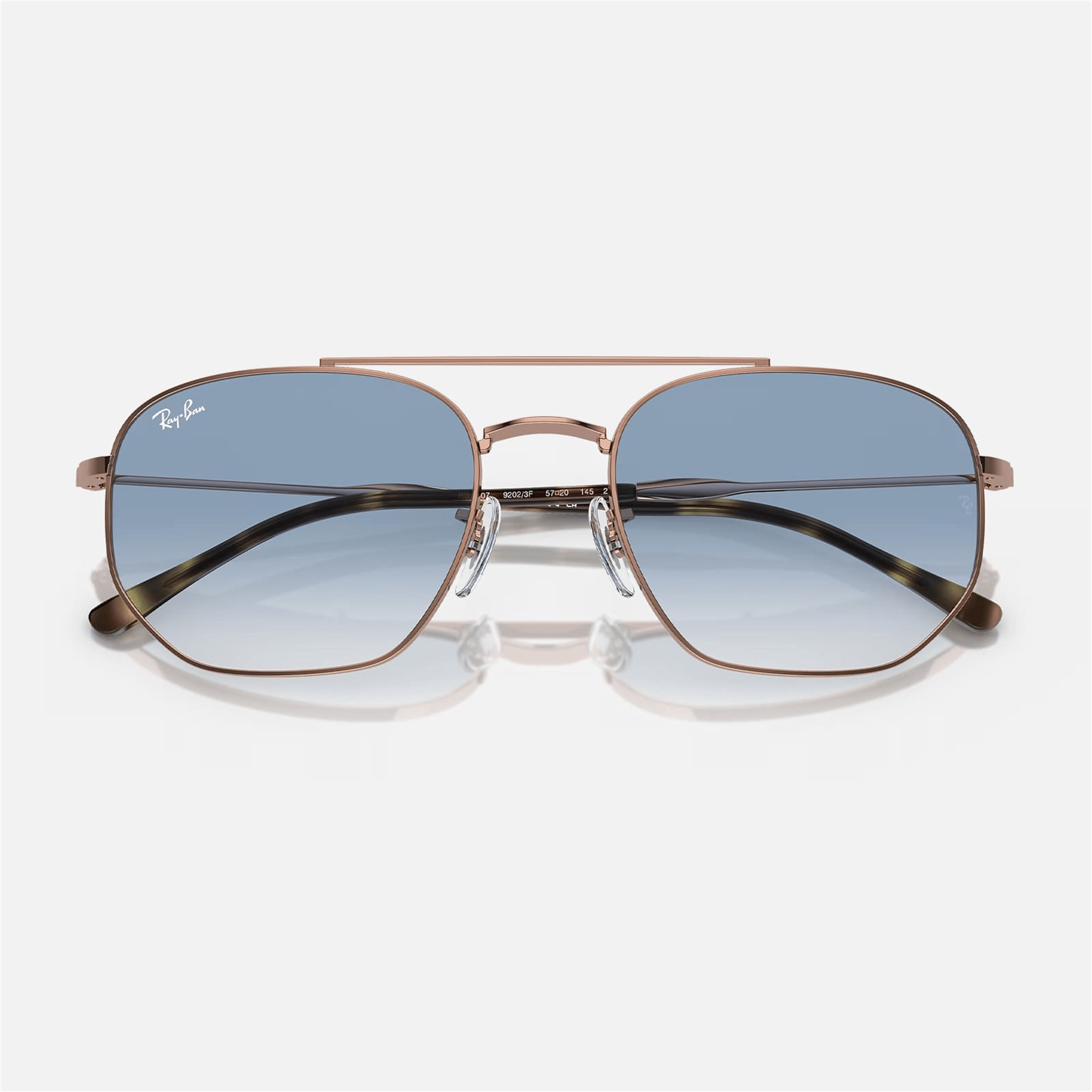 Ray-Ban RB 3707 92023F 57-Roze Altın Unisex Güneş Gözlüğü