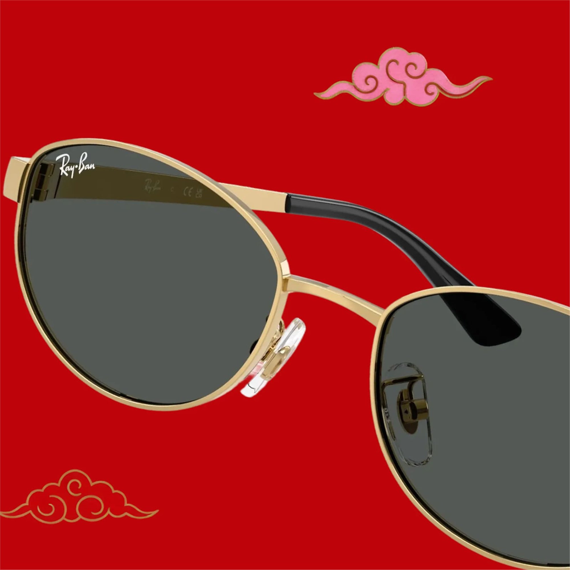 Ray-Ban RB 3774D 001-8755 Unisex Güneş Gözlüğü