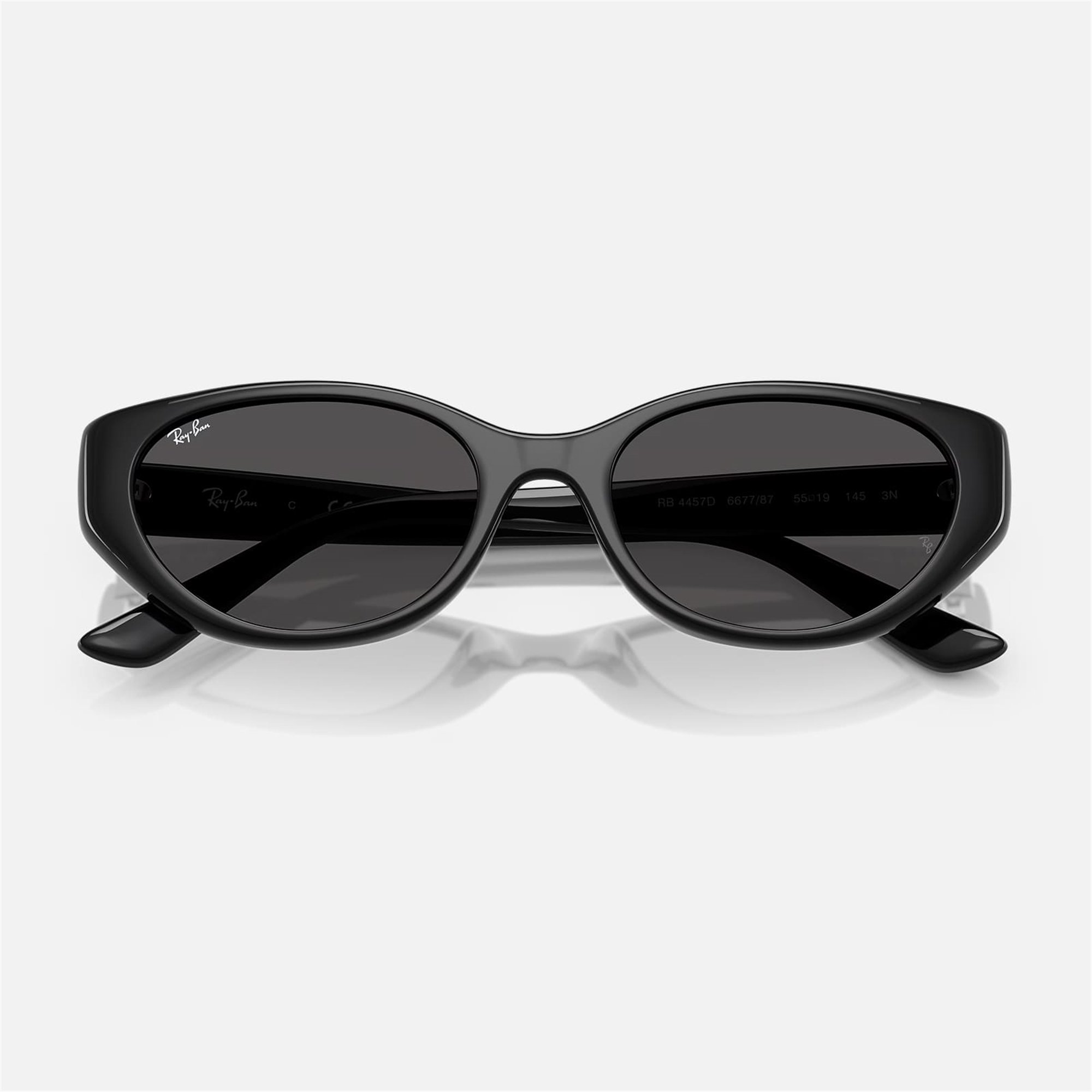 Ray-Ban RB 4457D 667787 55 - Siyah Unisex Güneş Gözlüğü