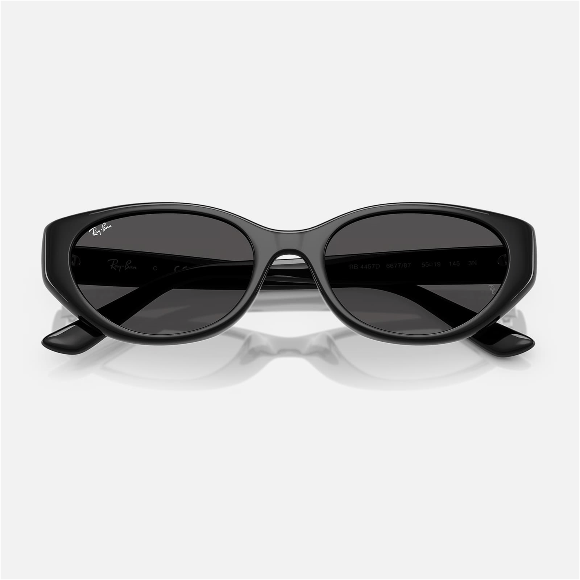 Ray-Ban RB 4457D 667787 55 - Siyah Unisex Güneş Gözlüğü