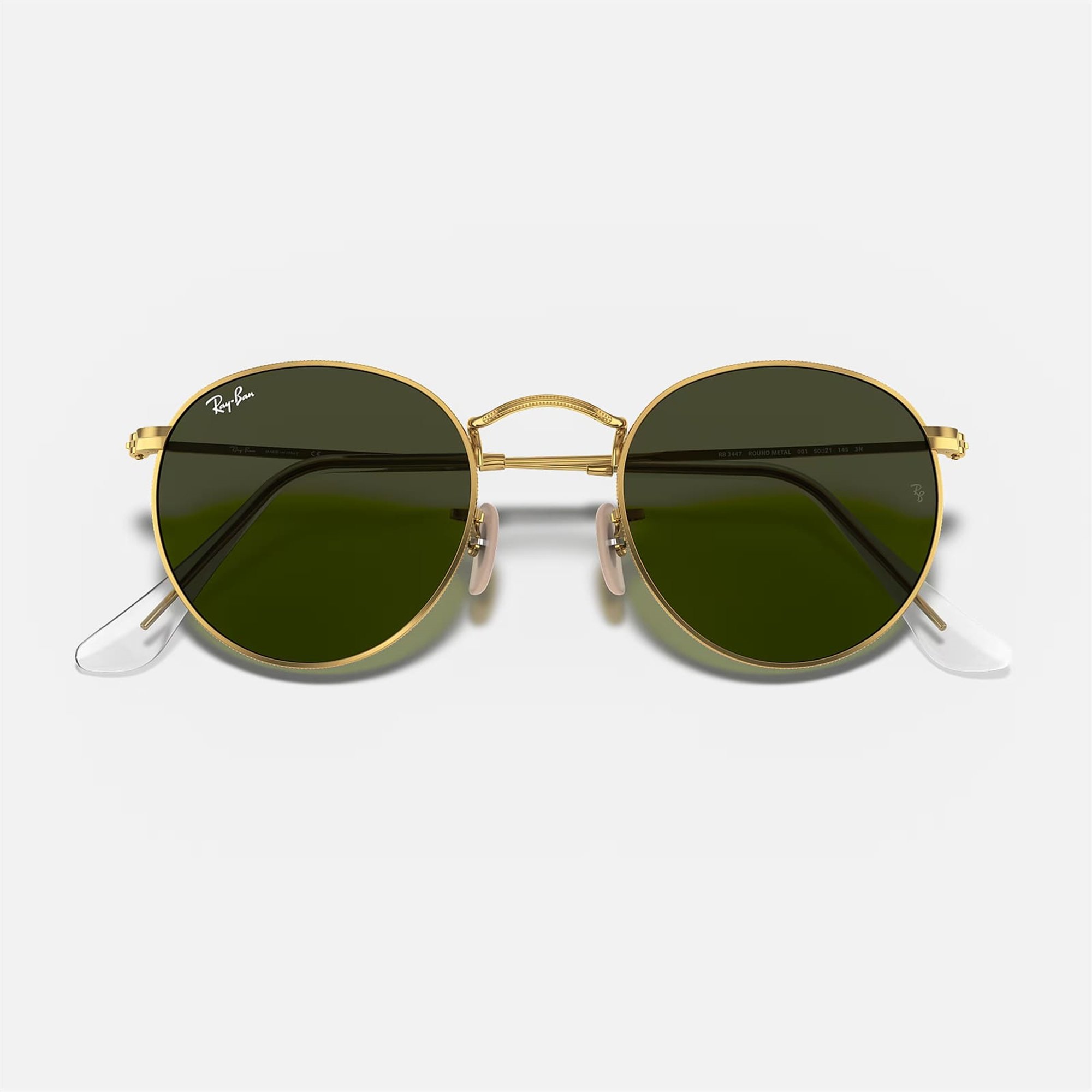 Ray-Ban Round Metal RB 3447 001 50 - Altın Unisex Güneş Gözlüğü