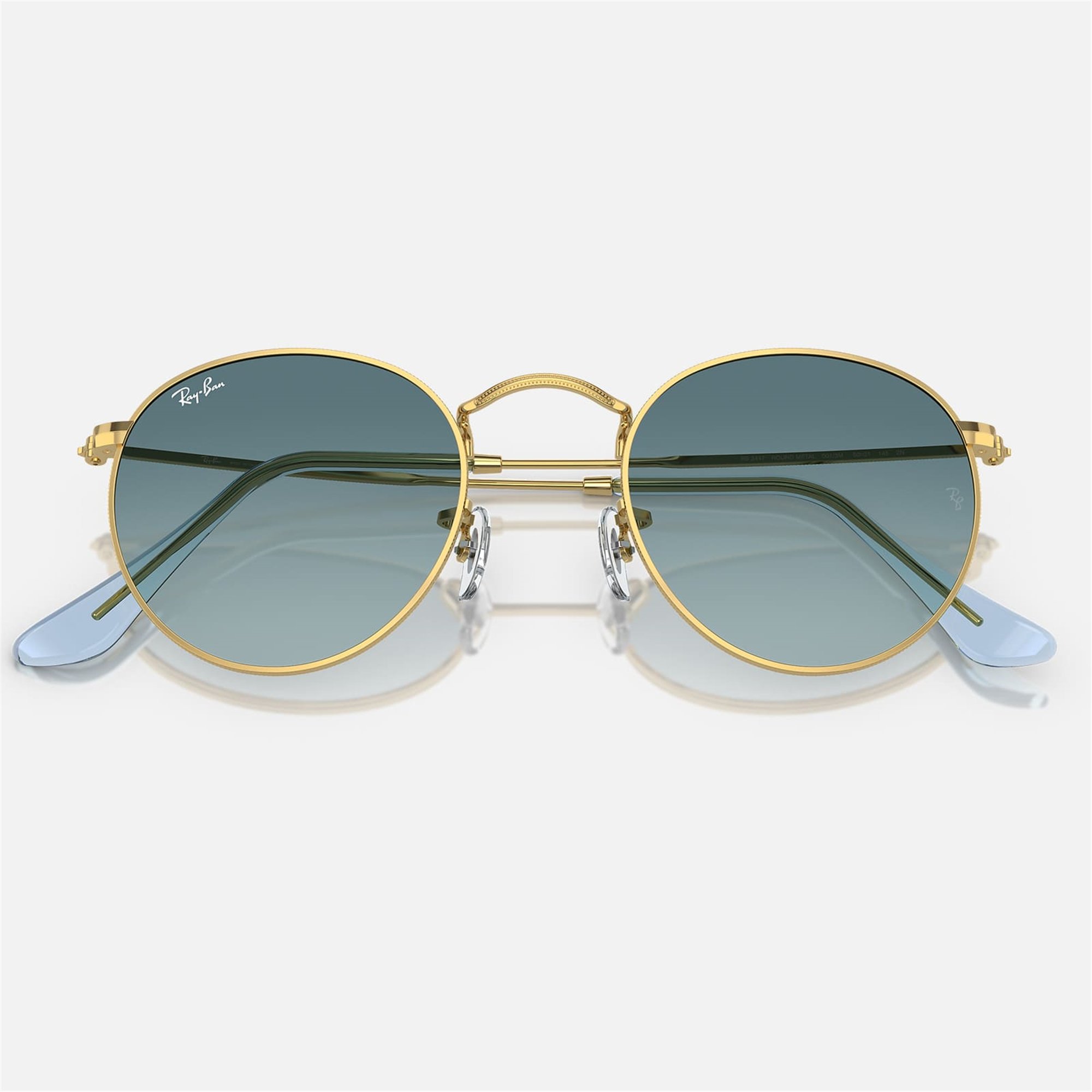Ray-Ban Round Metal RB 3447 001/3M 47 - Altın Unisex Güneş Gözlüğü