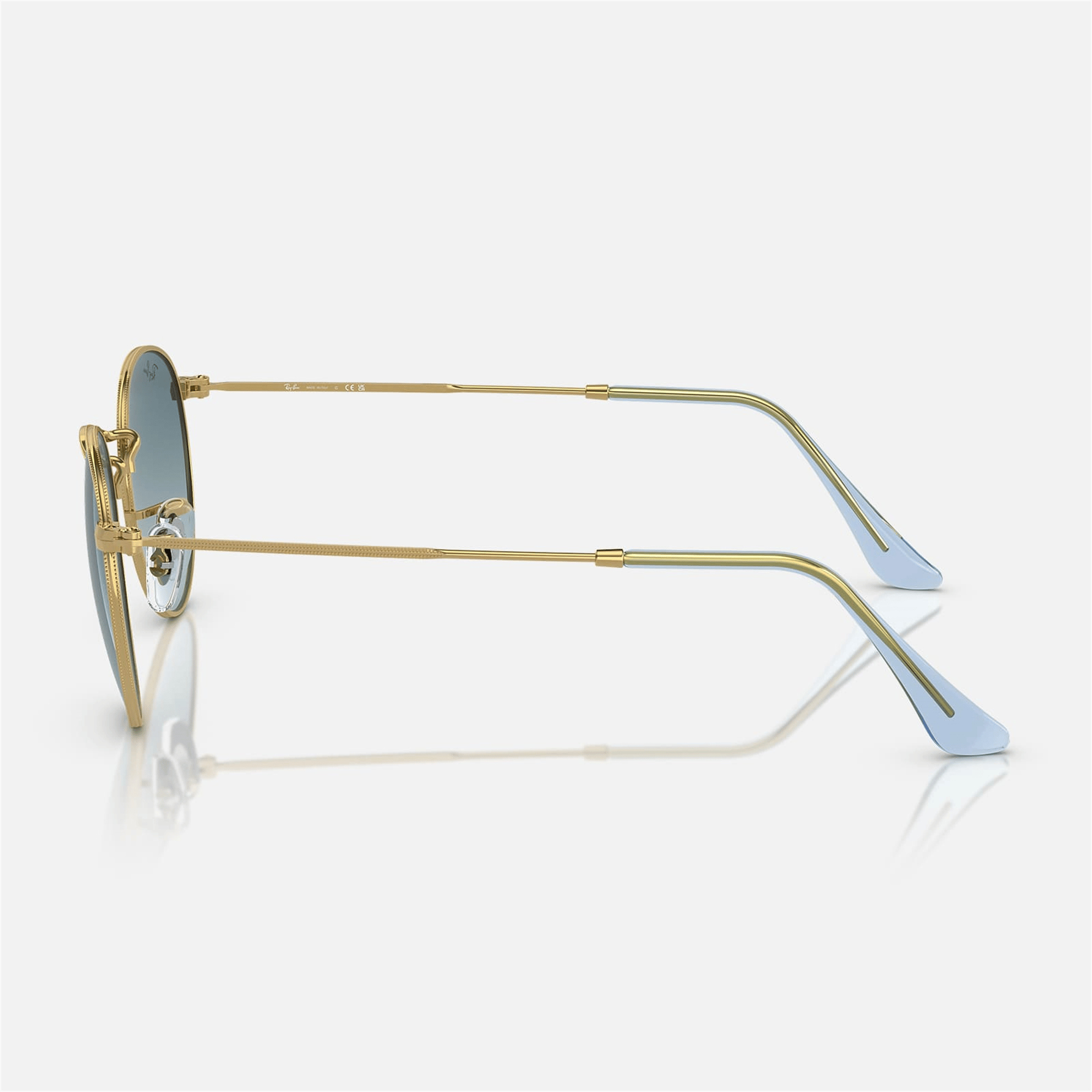Ray-Ban Round Metal RB 3447 001/3M 53 - Altın Unisex Güneş Gözlüğü