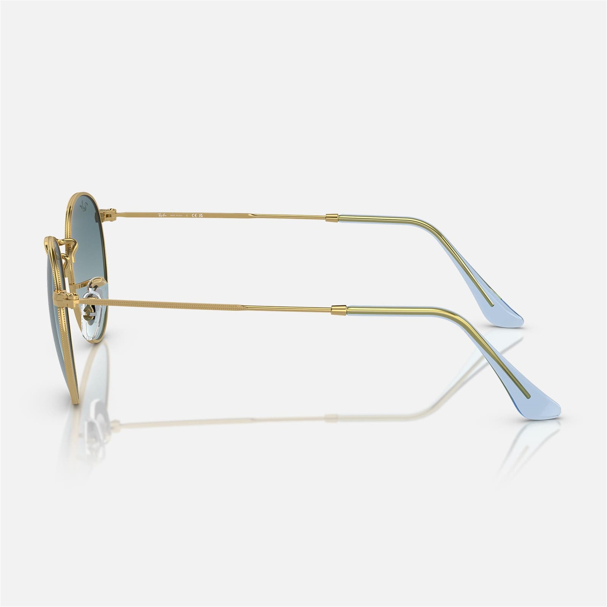 Ray-Ban Round Metal RB 3447 001/3M 53 - Altın Unisex Güneş Gözlüğü