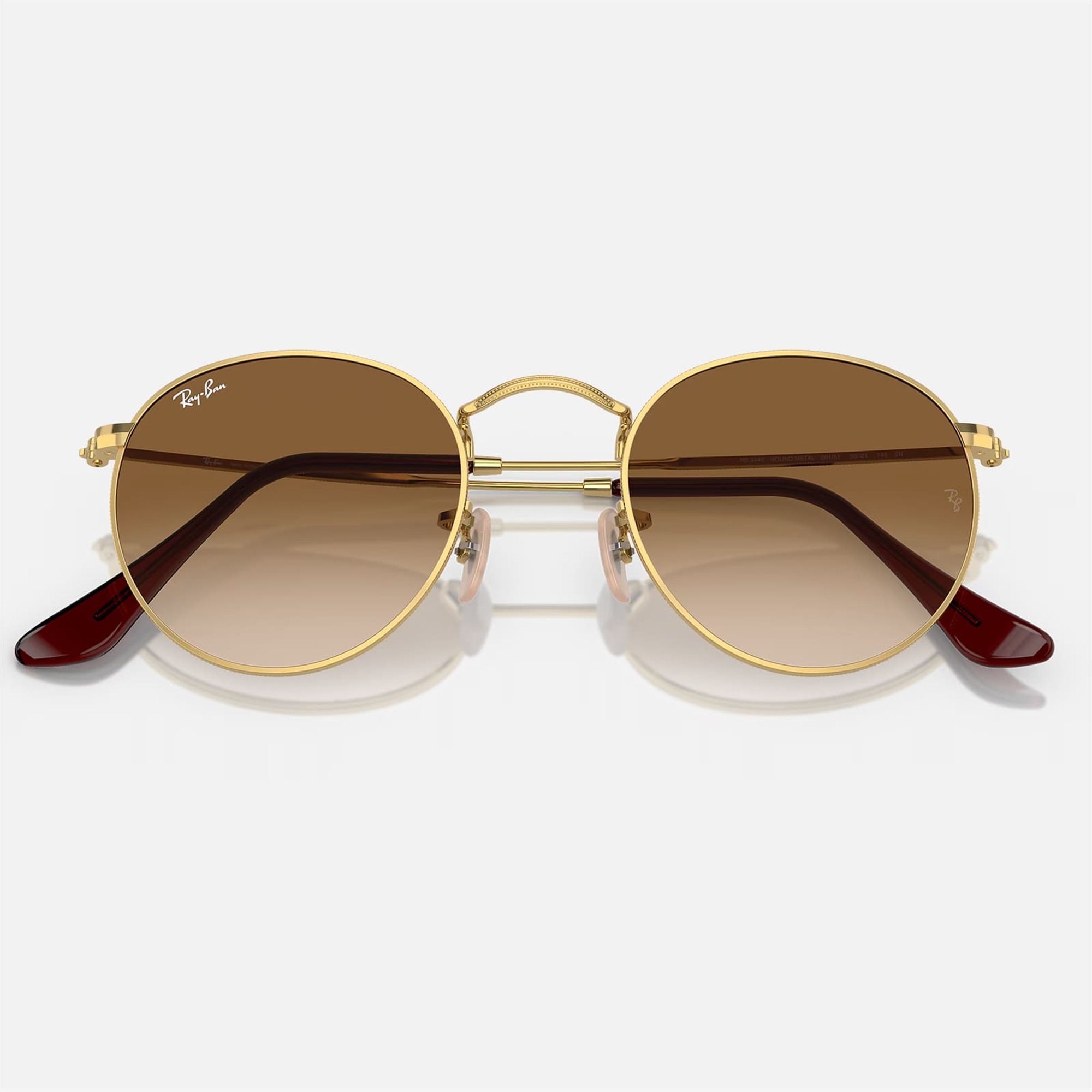 Ray-Ban Round Metal RB 3447 001/51 50 - Altın Unisex Güneş Gözlüğü