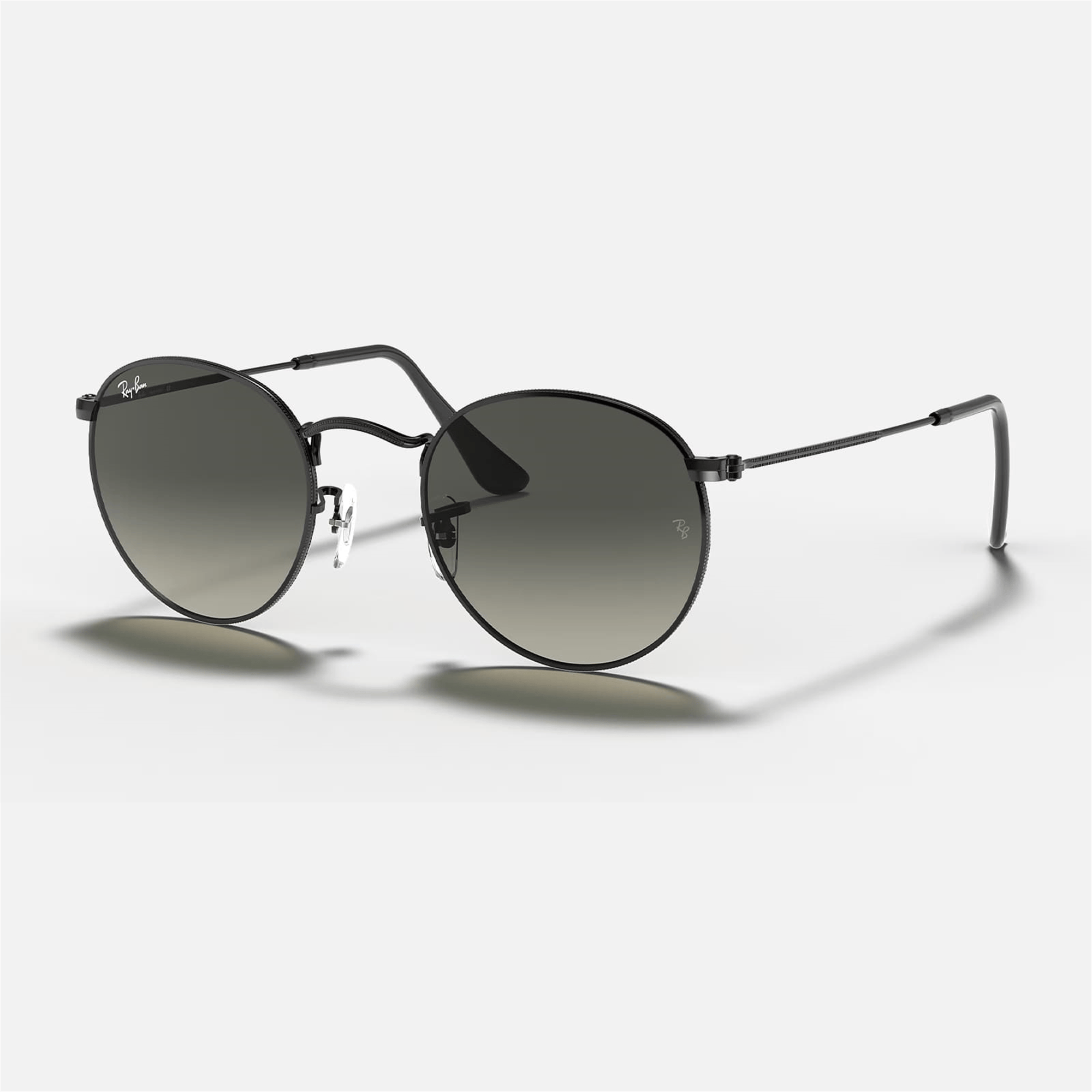 Ray-Ban Round Metal RB 3447N 002/71 53 - Siyah Unisex Güneş Gözlüğü