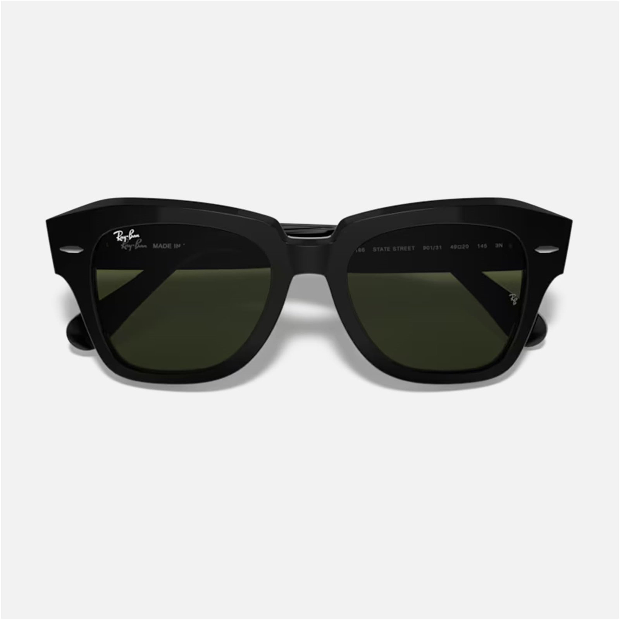 Ray-Ban State Street RB 2186 901/31 52 - Siyah Kadın Güneş Gözlüğü