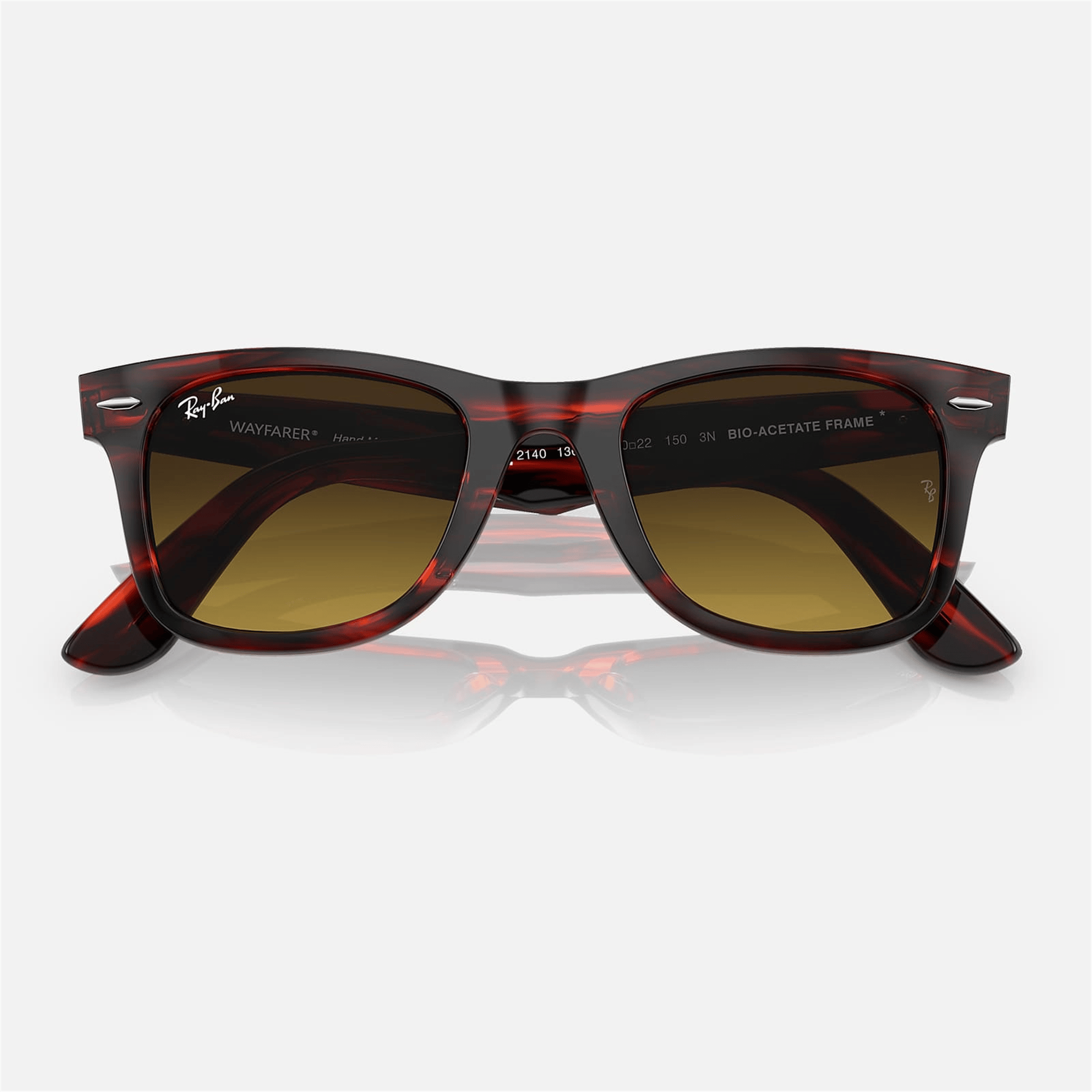 Ray-Ban Wayfarer RB 2140 136285 50 - Kırmızı Unisex Güneş Gözlüğü
