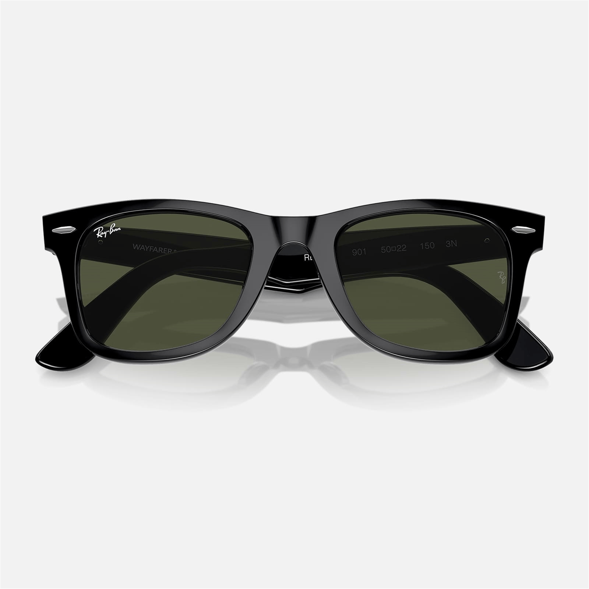 Ray-Ban Wayfarer RB 2140 901 50-22 - Siyah Unisex Güneş Gözlüğü