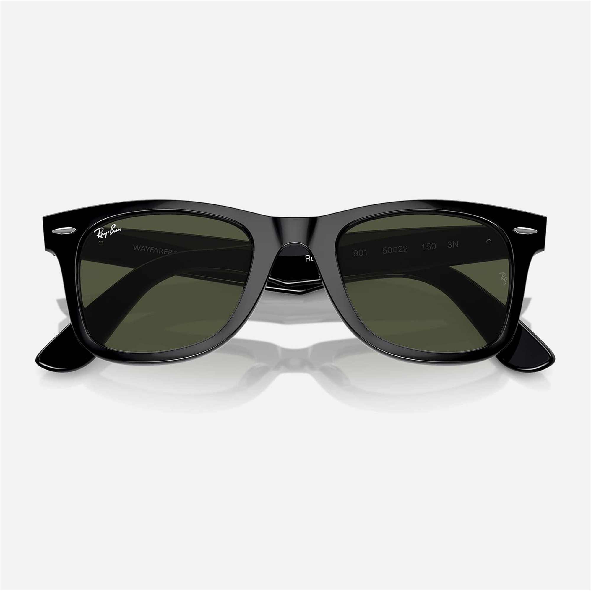 Ray-Ban Wayfarer RB 2140 901 50-22 - Siyah Unisex Güneş Gözlüğü