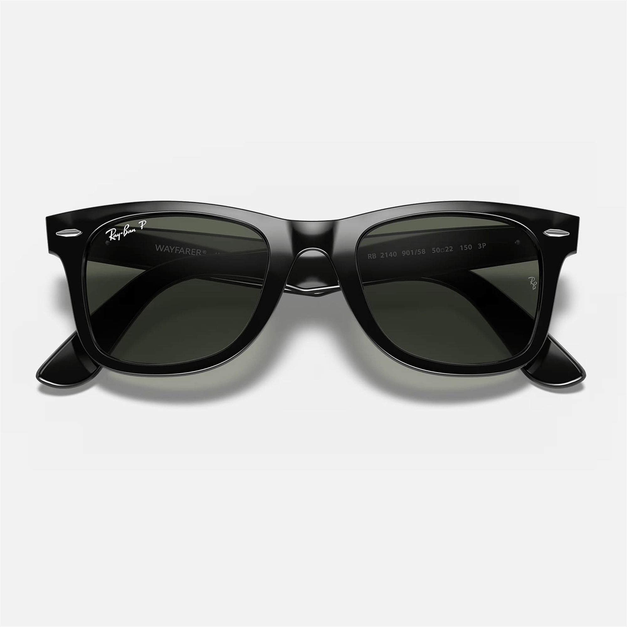 Ray-Ban Wayfarer RB 2140 901/58 50 - Siyah Unisex Güneş Gözlüğü