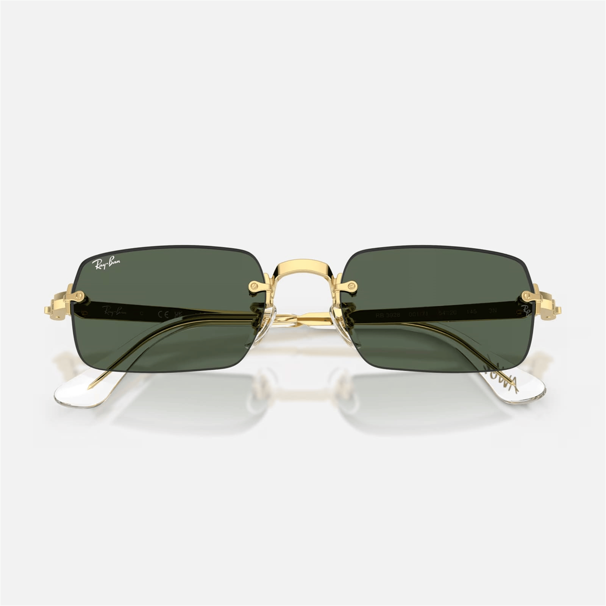 Ray-Ban x A$AP Rocky RB 3928 001/71 54 - Altın Unisex Güneş Gözlüğü