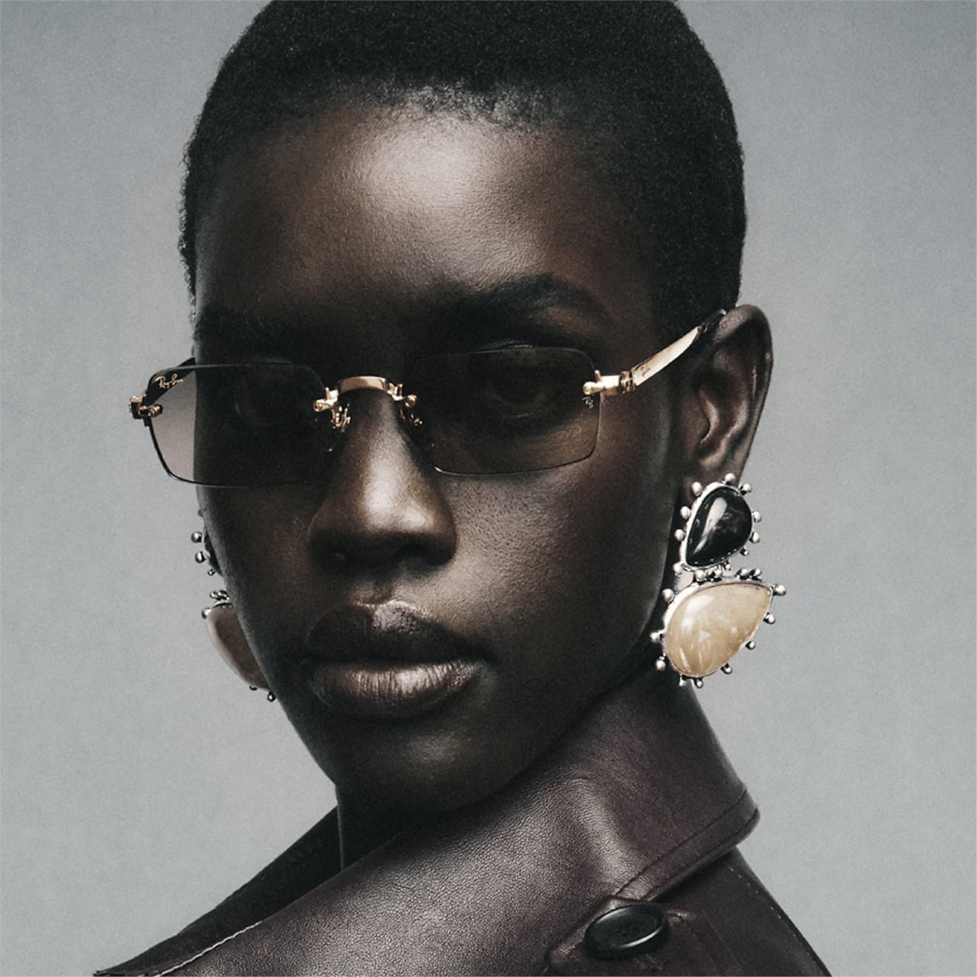 Ray-Ban x A$AP Rocky RB 3928 001/7I 54 - Altın Unisex Güneş Gözlüğü