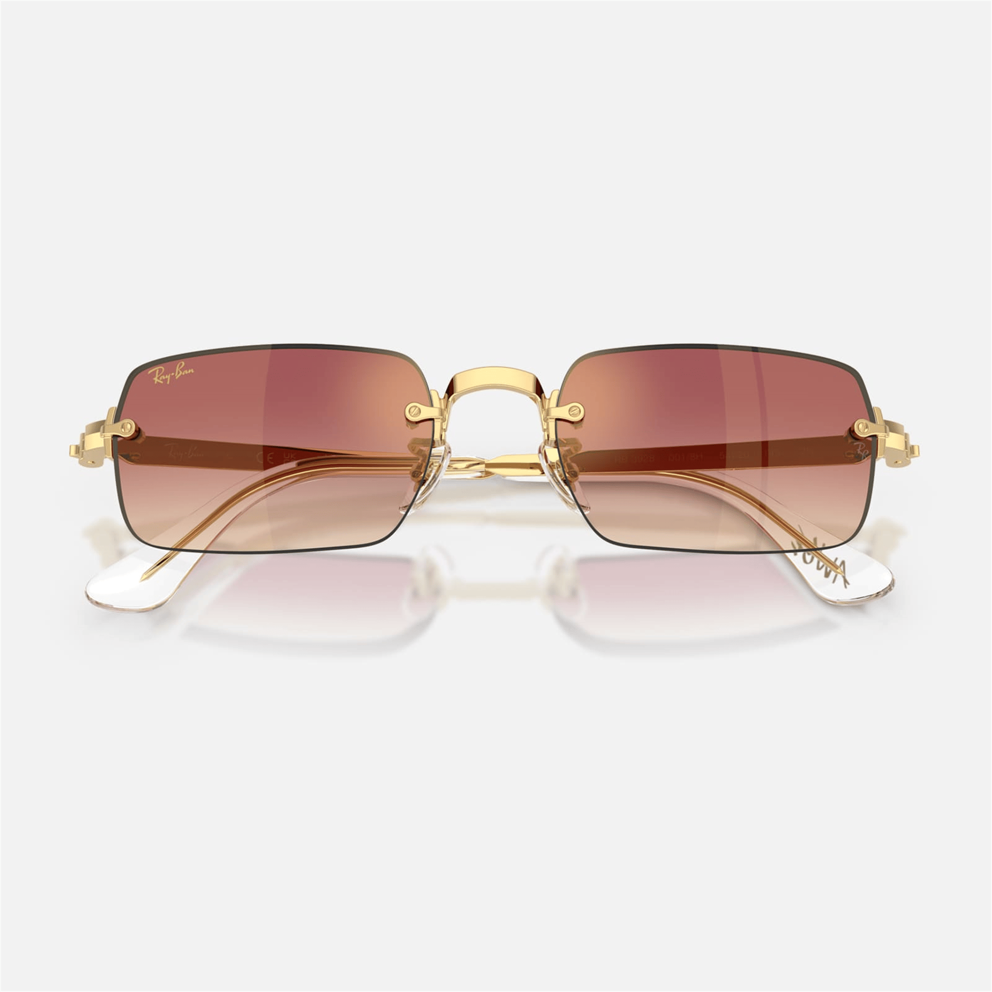 Ray-Ban x A$AP Rocky RB 3928 001/8H 54 - Altın Unisex Güneş Gözlüğü