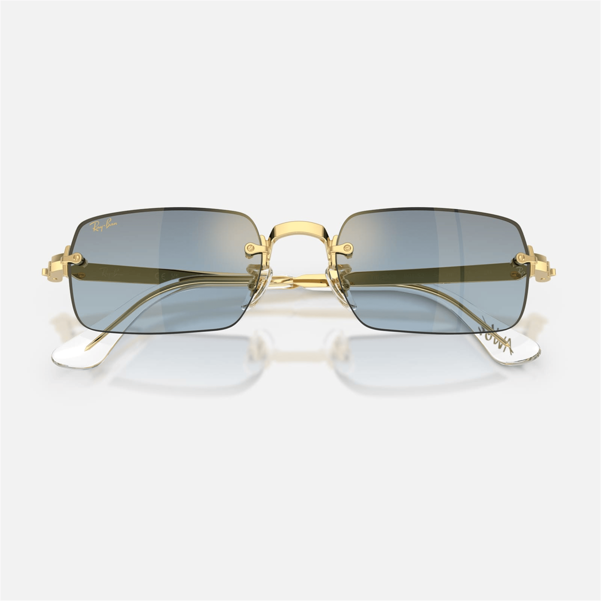 Ray-Ban x A$AP Rocky RB 3928 001/S2 54 - Altın Unisex Güneş Gözlüğü