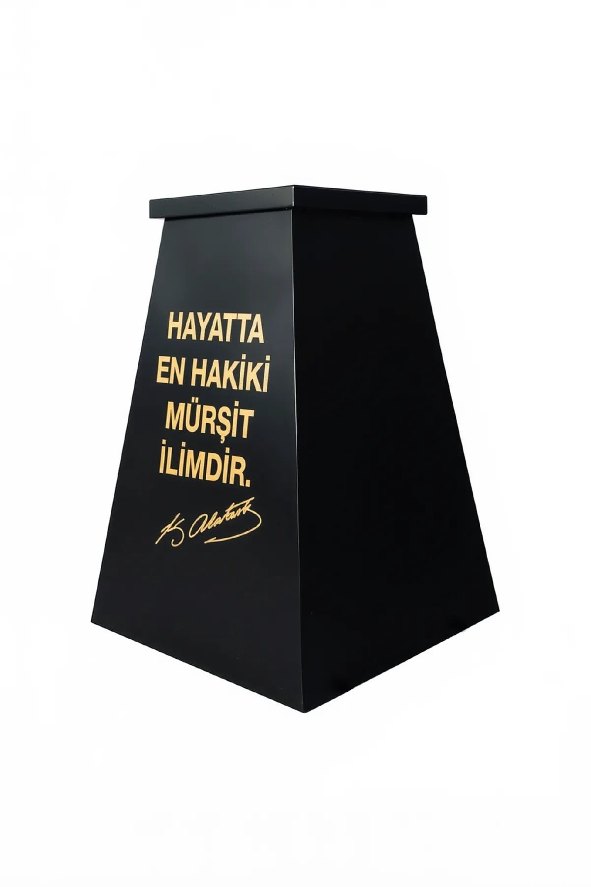 Atatürk Büstü (70cm Alüminyum)+ Kaide (100cm) İlkokul Modeli