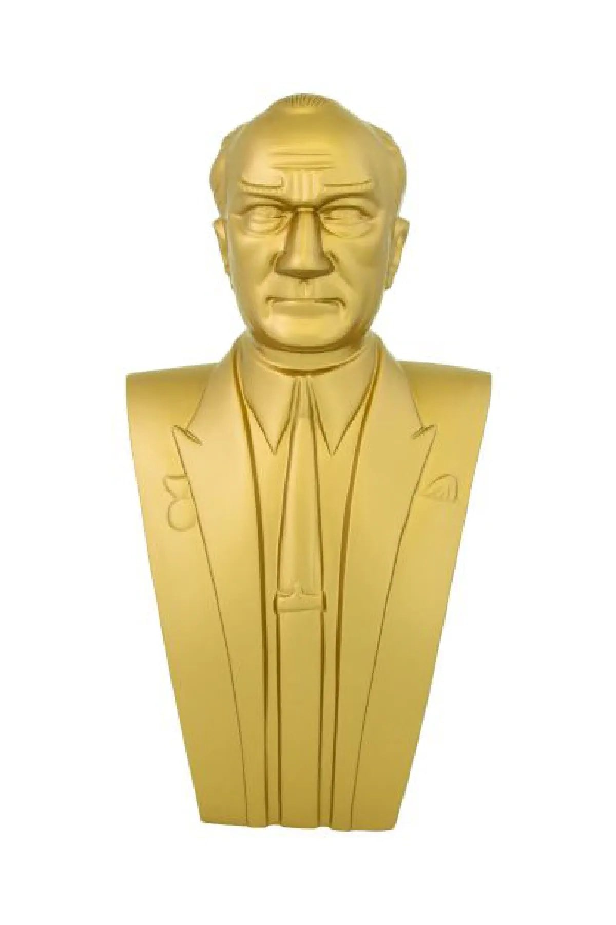 Atatürk Büstü (70cm Alüminyum)+ Kaide (120cm)+ Alt Tabla Lise Modeli