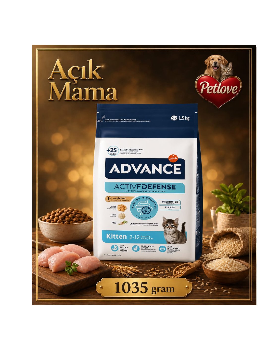 AÇIK Advance Yavru Kedi 1 KG