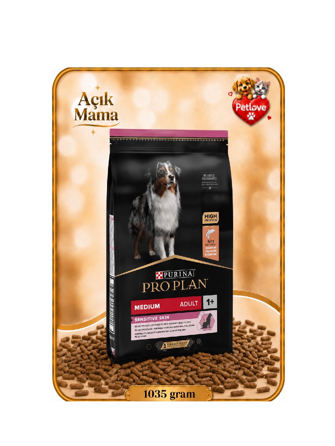 AÇIK Proplan Medıum Somon Köpek Yetişkin 1KG