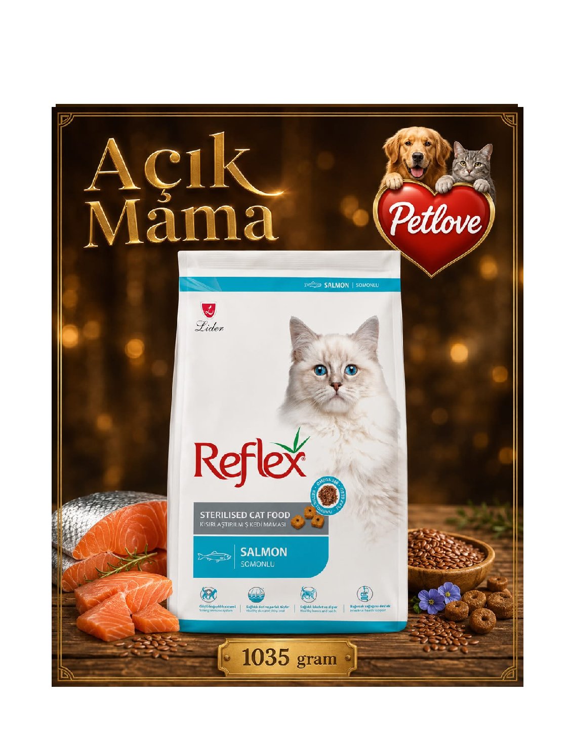 AÇIK Reflex Kısır Balık 1KG
