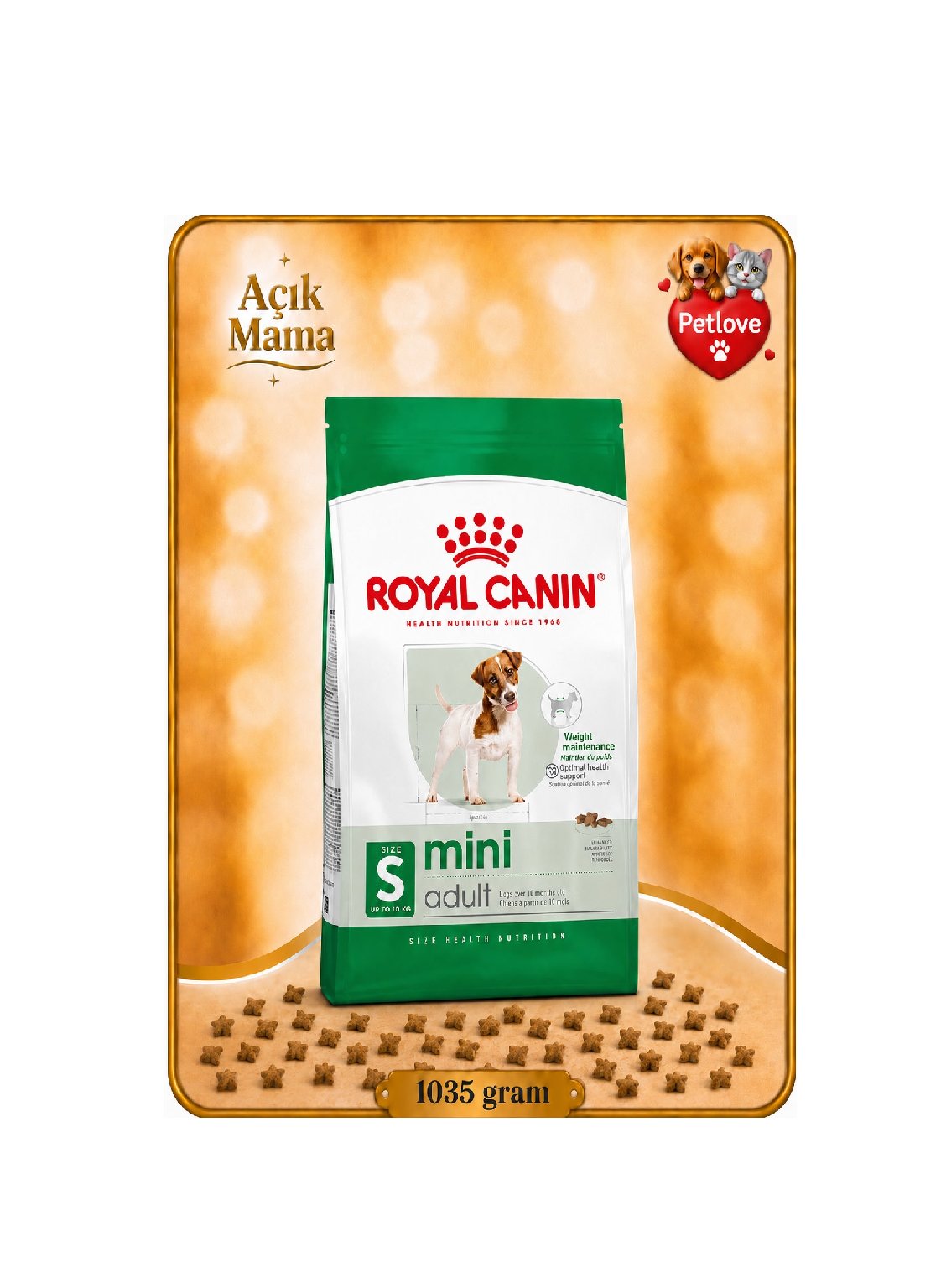 AÇIK Royal Mını Yetişkin Köpek 1 KG 