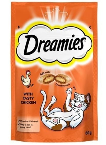 Dreamies Tavuklu Kedi Ödülü 60 Gr