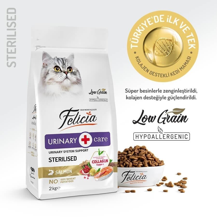 FeliciaFelicia Somonlu Light & Sterilised Kedi Maması 2 Kg