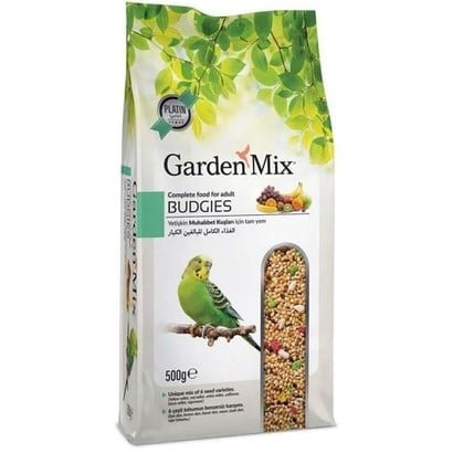 Garden Mix Super Premium Meyveli Vitaminli Muhabbet Kuşu Yemi 500Gr
