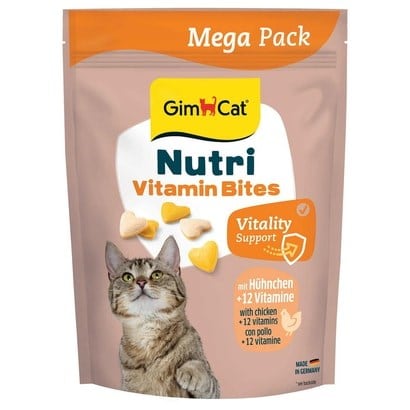 Gimcat Nutri Vitaminli Tavuklu Kedi Ödülü 425 Gr