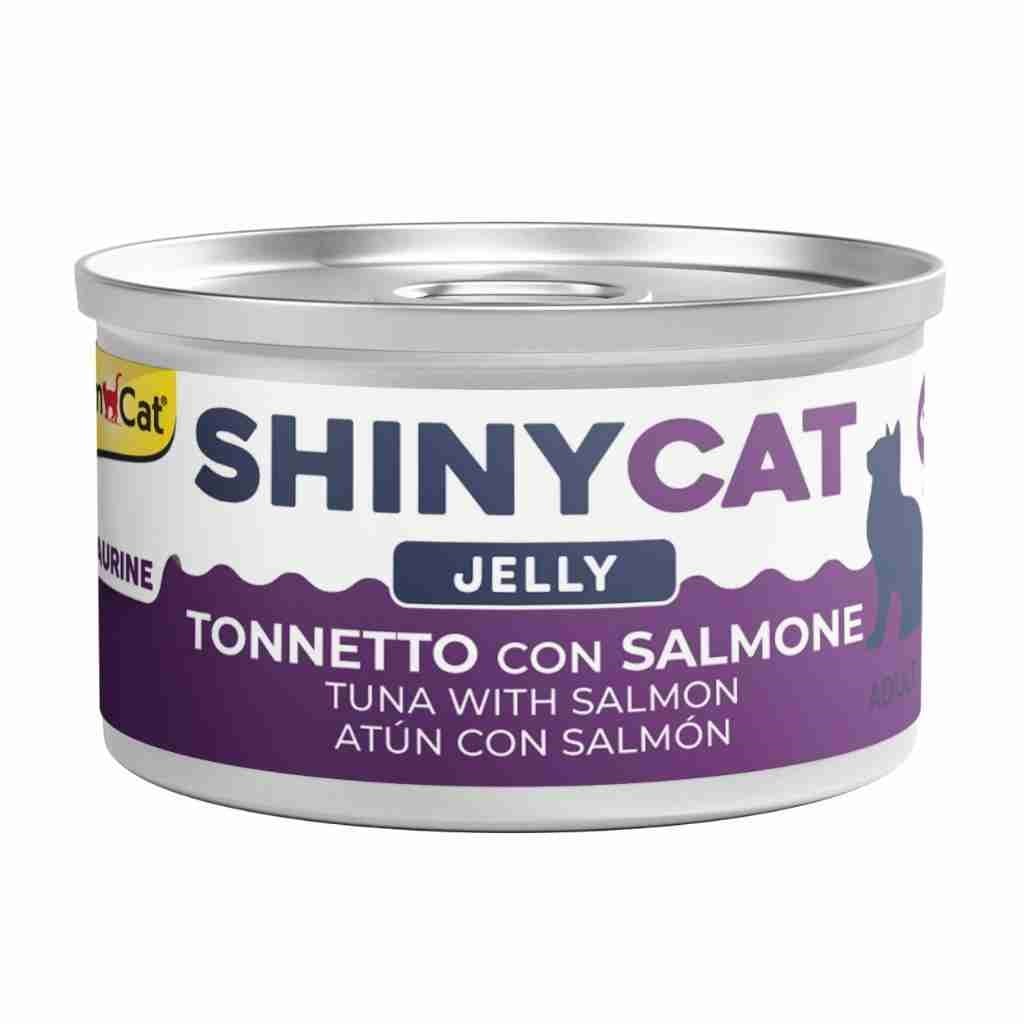 Gimcat Shinycat Jelly Ton Balıklı Somonlu Kedi Konservesi 70 gr
